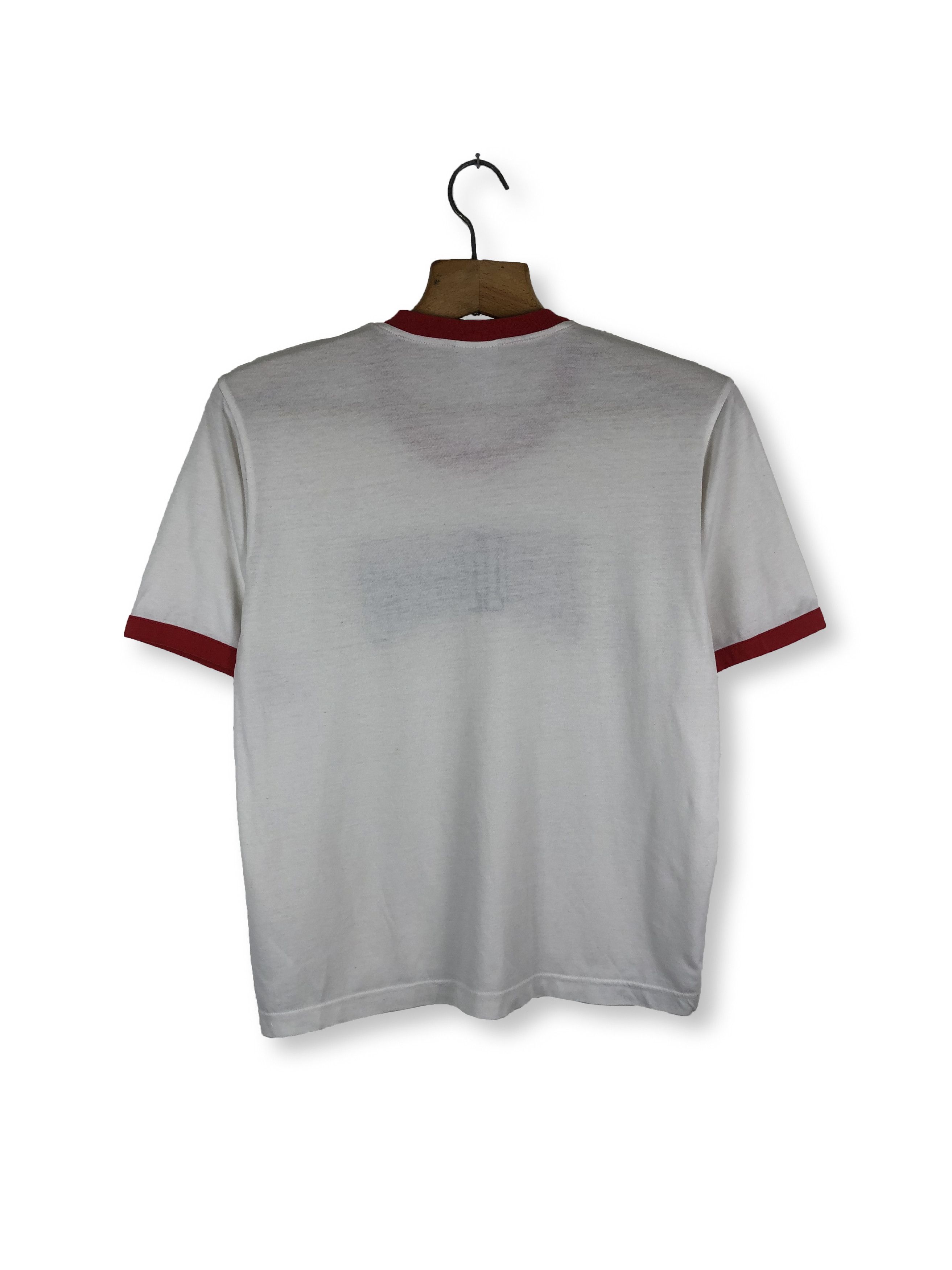 Adidas Vintage ADIDAS White T Shirt Big Logo M62 Size US M / EU 48-50 / 2 - 15 Thumbnail