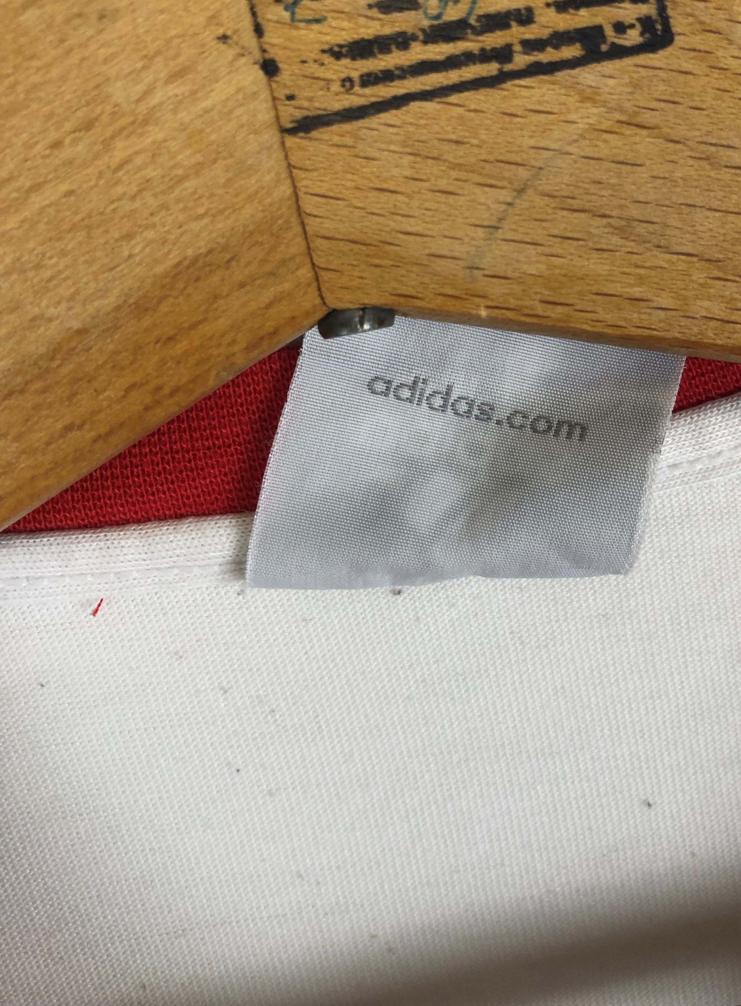 Adidas Vintage ADIDAS White T Shirt Big Logo M62 Size US M / EU 48-50 / 2 - 13 Thumbnail