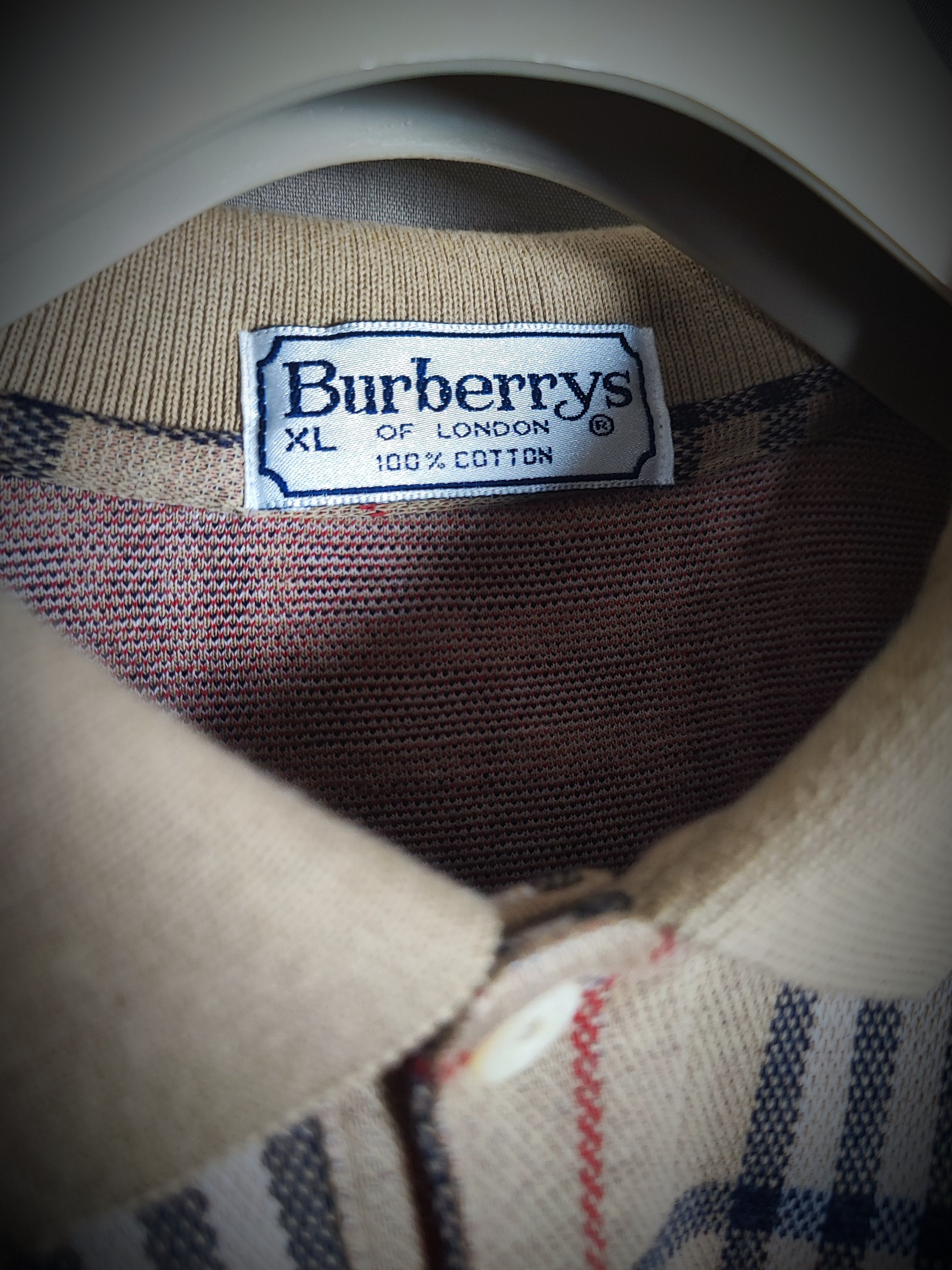 Burberry 🔥Very Rare Burberry Polo🔥 Size US XL / EU 56 / 4 - 4 Thumbnail