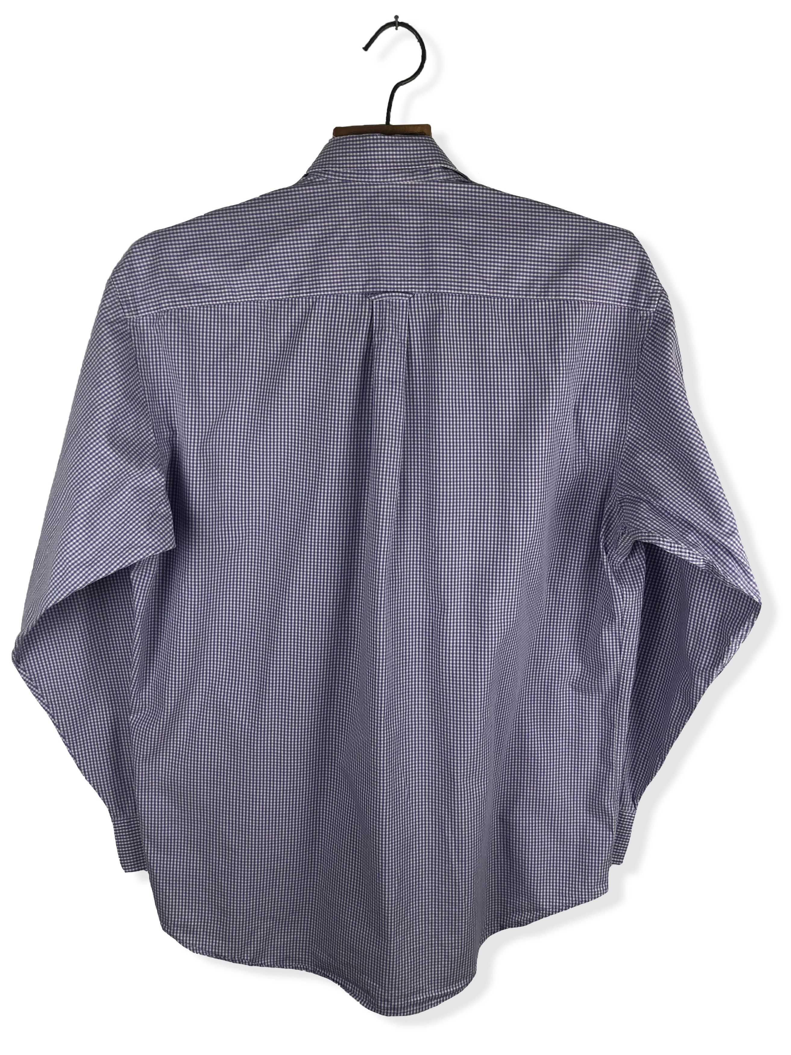 Burberry Vintage THOMAS BURBERRY Purple Button Up Shirt M178 Size US XXL / EU 58 / 5 - 9 Thumbnail