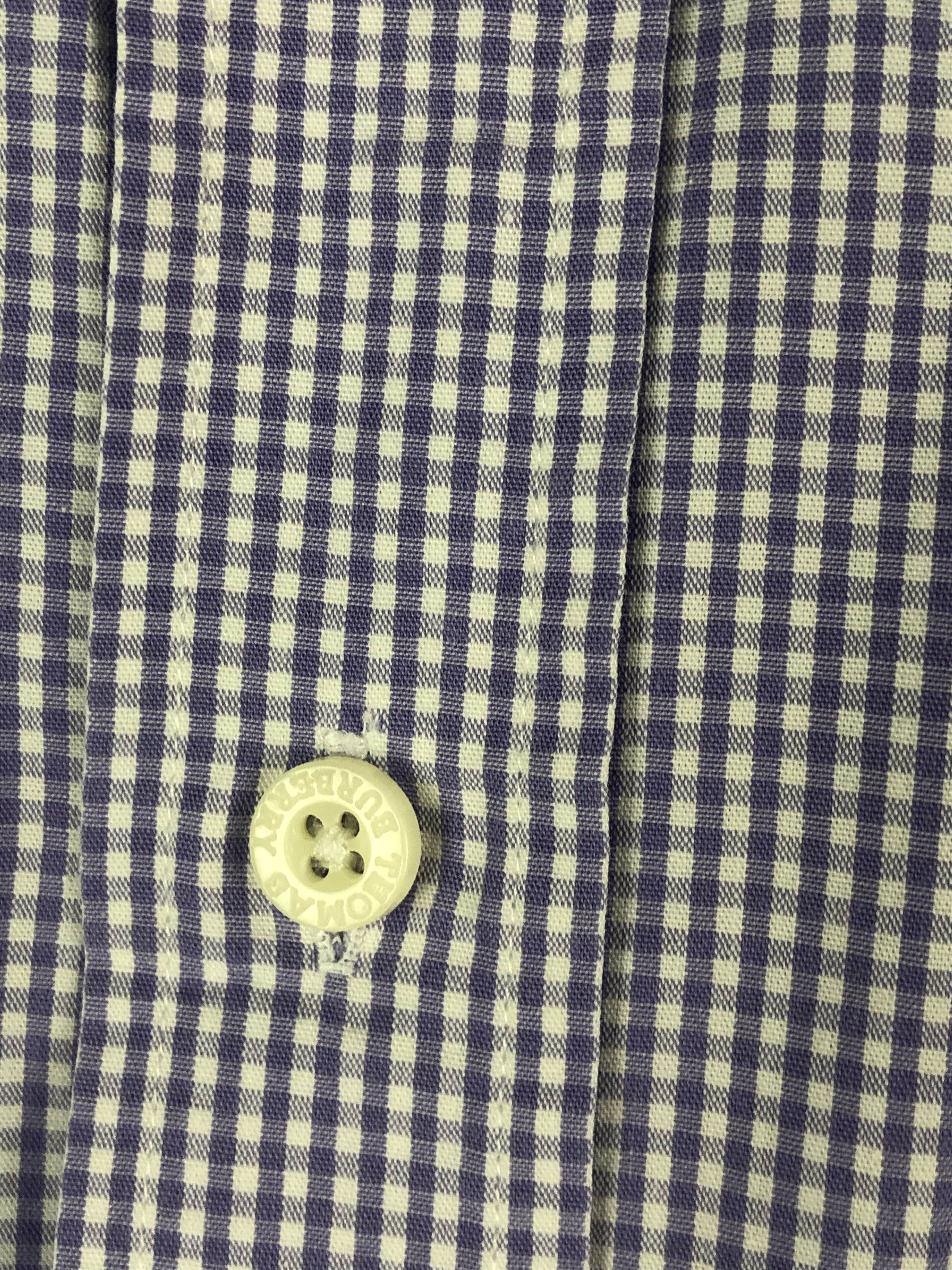 Burberry Vintage THOMAS BURBERRY Purple Button Up Shirt M178 Size US XXL / EU 58 / 5 - 4 Thumbnail