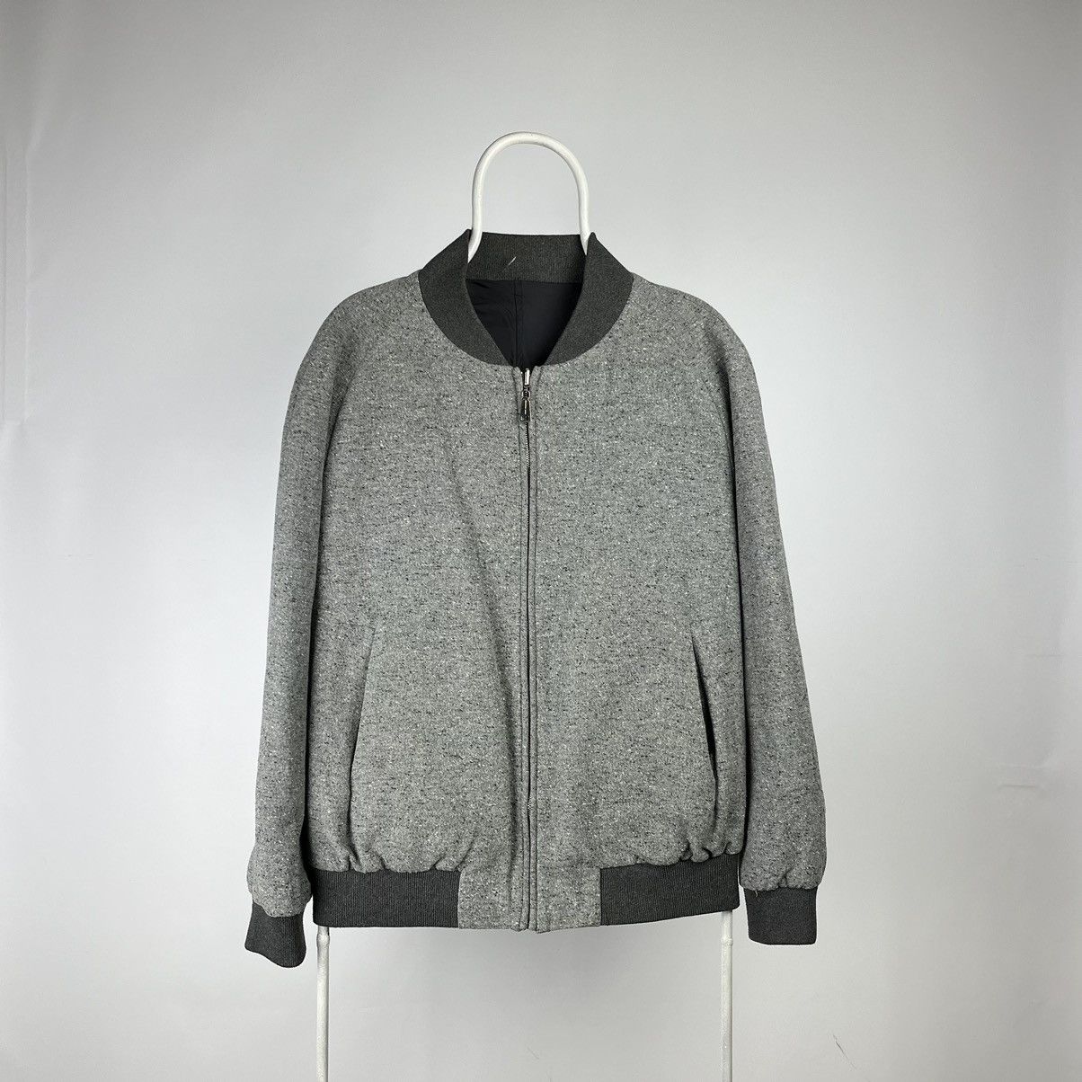 Other Adolfo Dominguez bomber reversible wool/nylon size Large Size US L / EU 52-54 / 3 - 1 Thumbnail