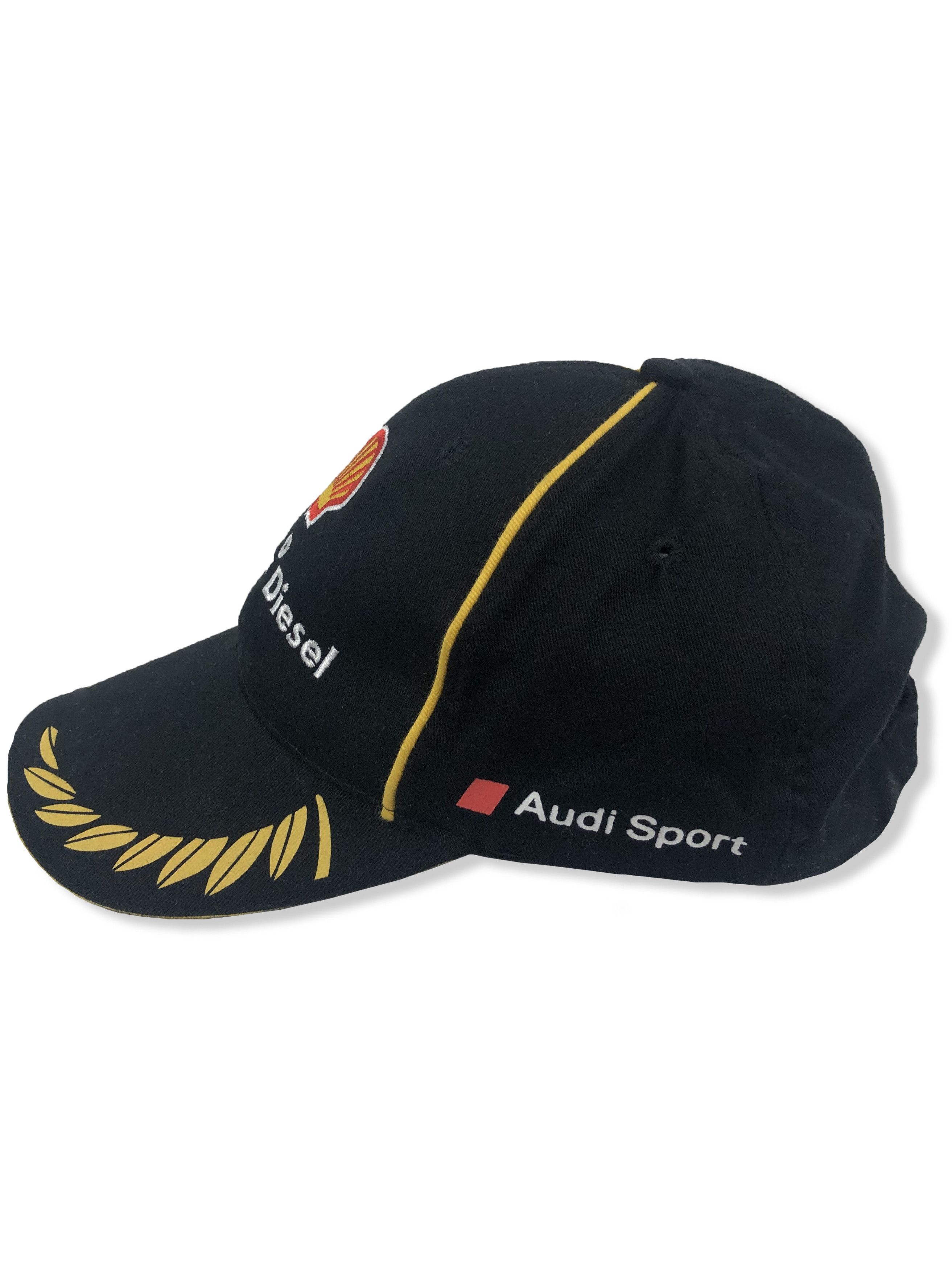 Audi Vintage SHELL V POWER DIESEL AUDI Black Cap M268 Size ONE SIZE - 3 Thumbnail