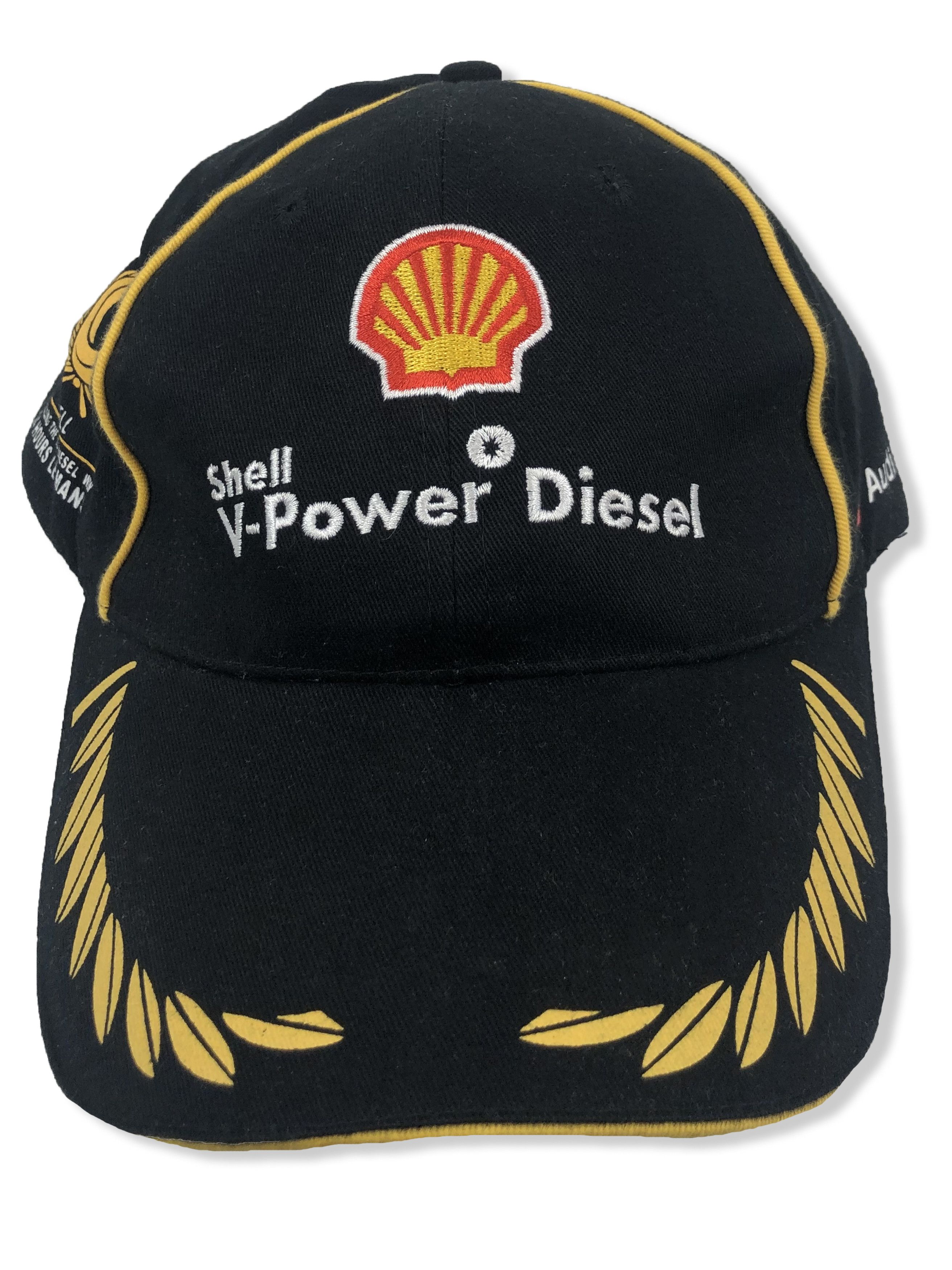 Audi Vintage SHELL V POWER DIESEL AUDI Black Cap M268 Size ONE SIZE - 2 Thumbnail