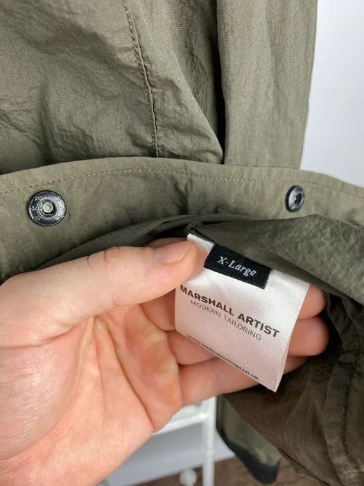 Marshall Artist Marshall Artist modern overshirt streetwea XLarge khaki Size US XL / EU 56 / 4 - 3 Thumbnail