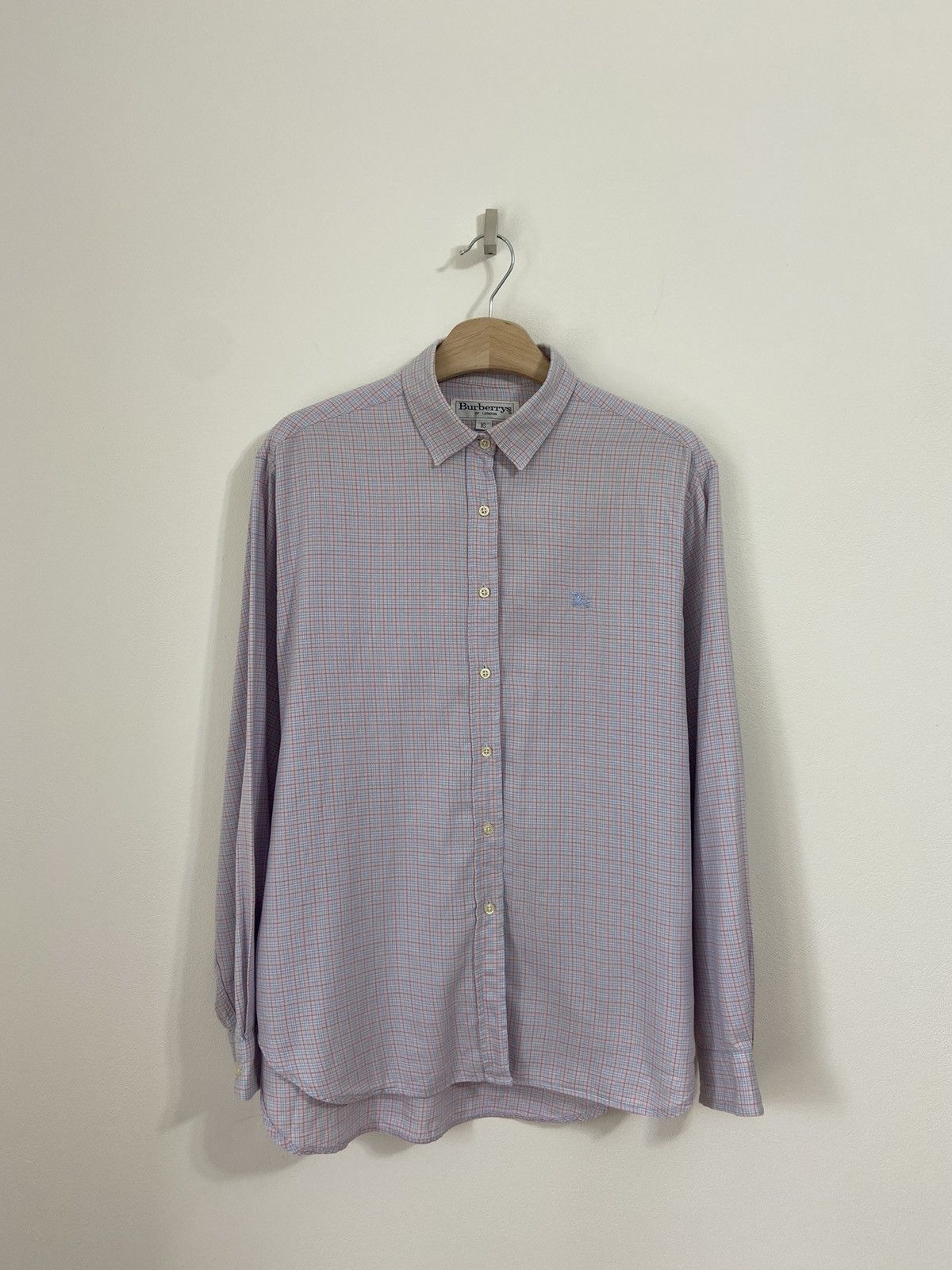 Burberry Burberrys vintage Button up shirt Size XXL / US 16-18 / IT 52-54 - 1 Thumbnail
