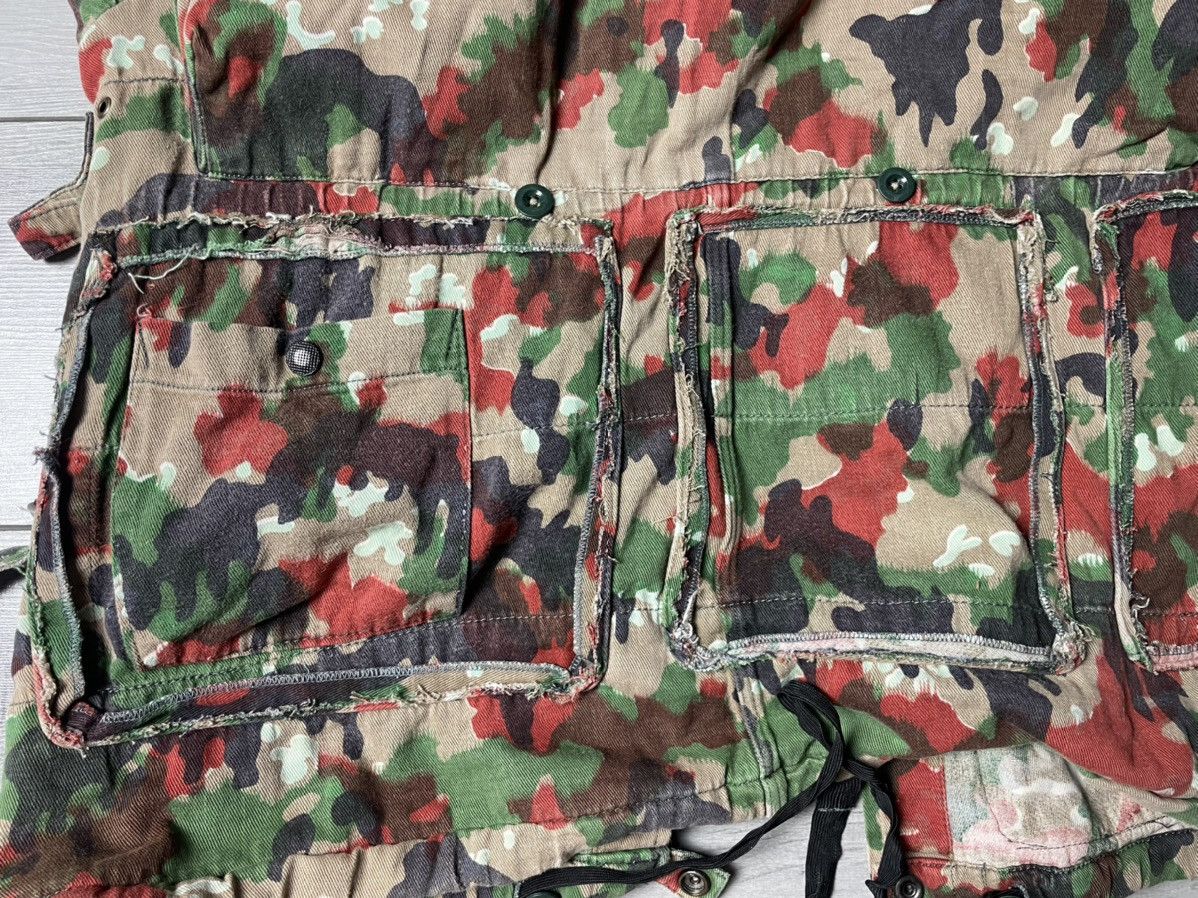 Army Of Me Old Swiss M70 TAZ 83 Alpenflage Camo Coat Jacket Switzerland Size US S / EU 44-46 / 1 - 8 Thumbnail