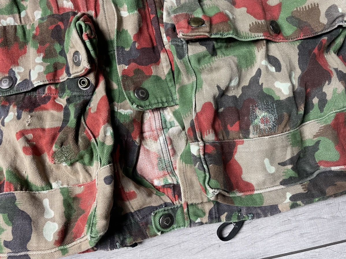 Army Of Me Old Swiss M70 TAZ 83 Alpenflage Camo Coat Jacket Switzerland Size US S / EU 44-46 / 1 - 5 Thumbnail
