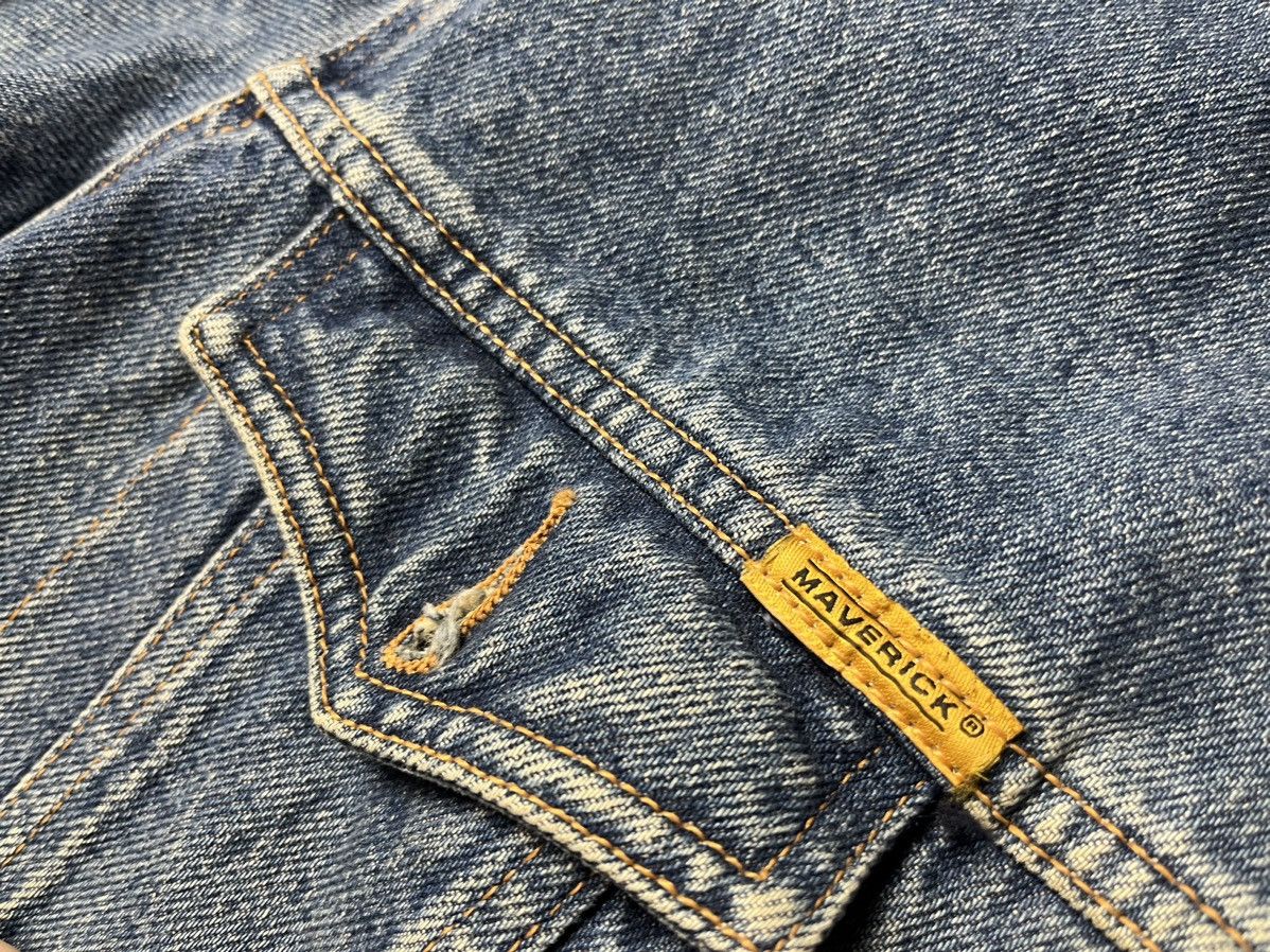 Vintage Vintage Maverick denim jacket size XXLarge Size US XXL / EU 58 / 5 - 6 Thumbnail