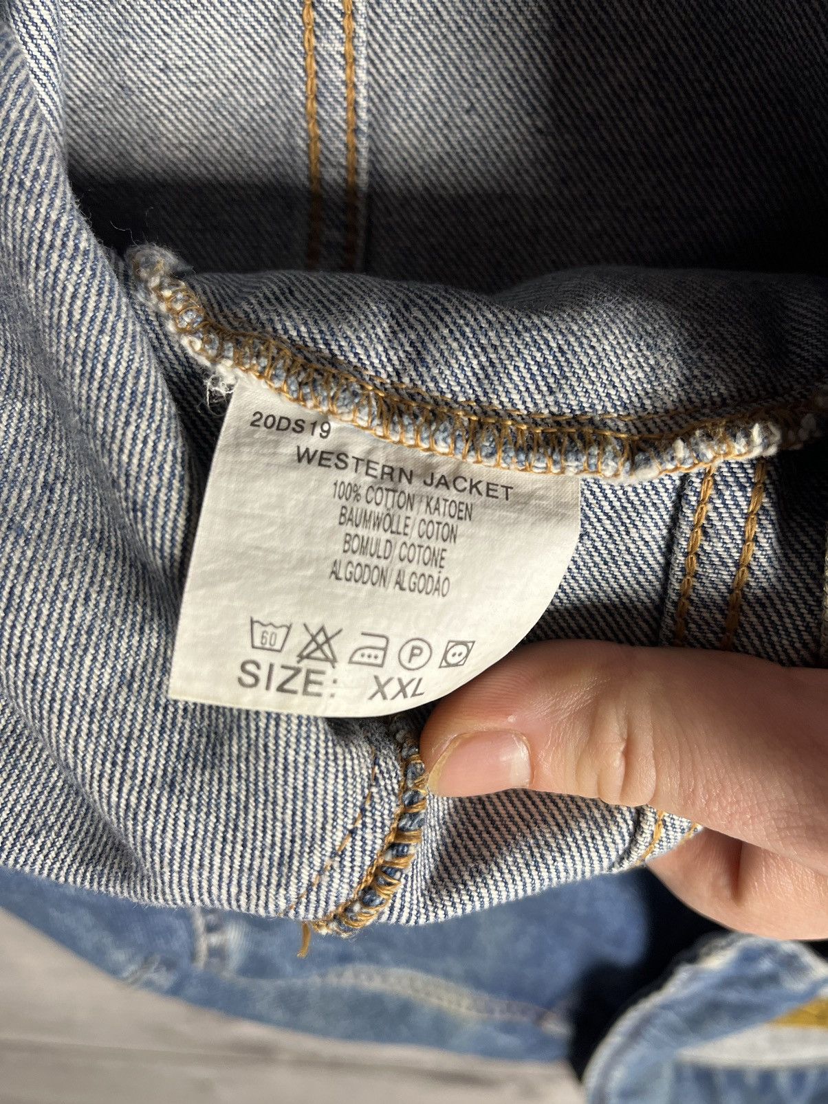 Vintage Vintage Maverick denim jacket size XXLarge Size US XXL / EU 58 / 5 - 7 Thumbnail