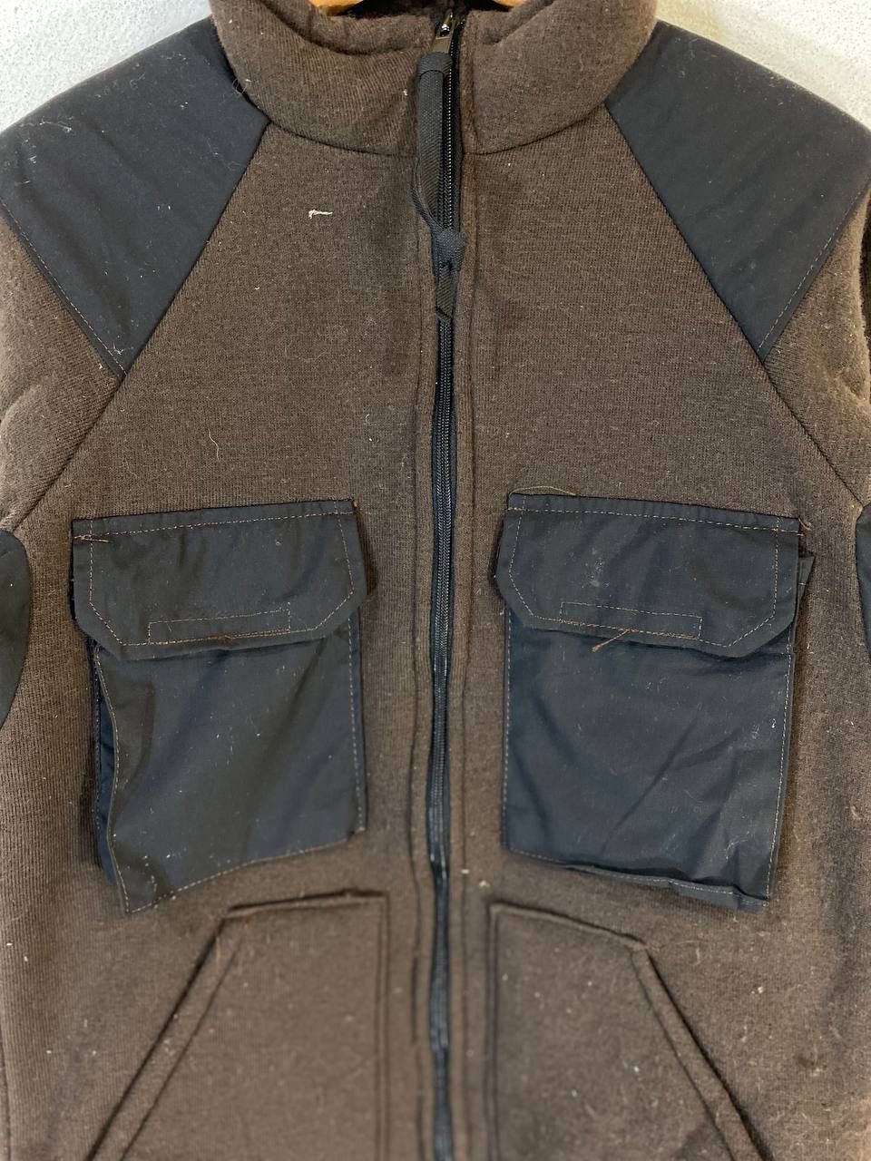 Vintage Vintage Army Jacket sherpa lining Nice Design Size US S / EU 44-46 / 1 - 6 Thumbnail