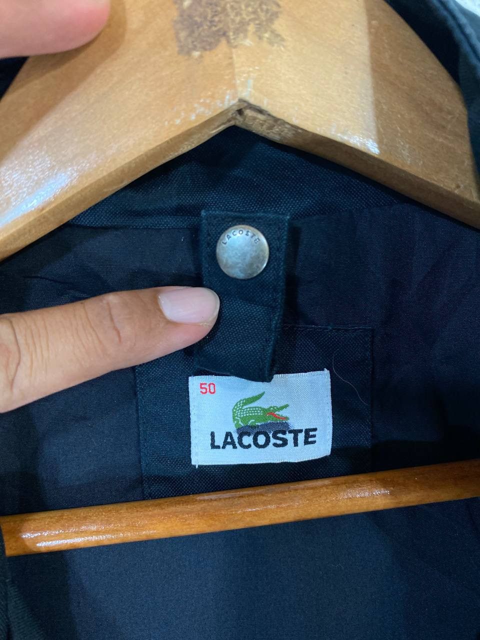 Lacoste Lacoste Black tactical Jacket Multipocket Nice Design Size US L / EU 52-54 / 3 - 7 Thumbnail