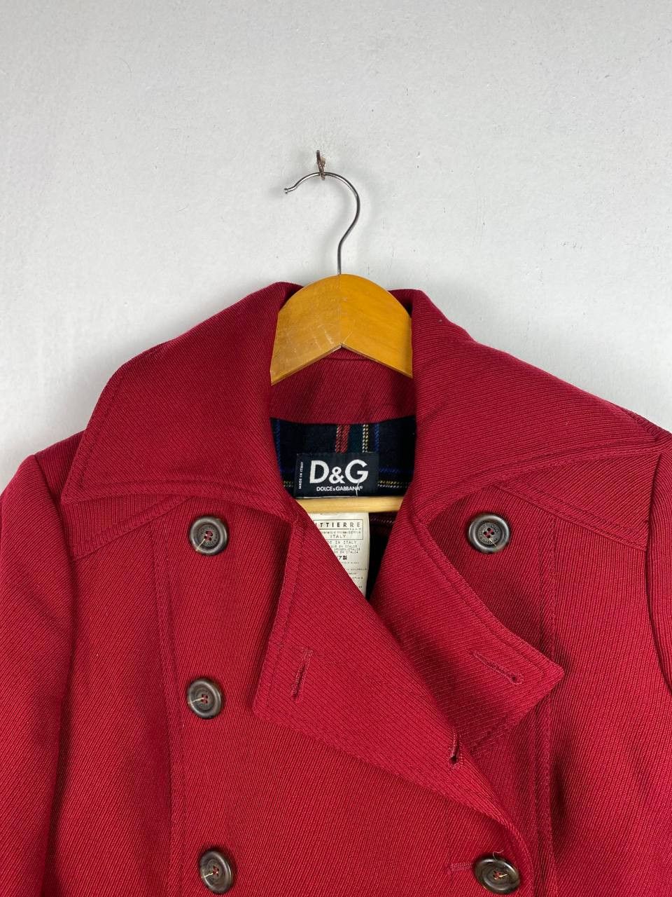 Dolce & Gabbana vintage dolce & gabbana wool jacket flannel lining Size S / US 4 / IT 40 - 2 Thumbnail