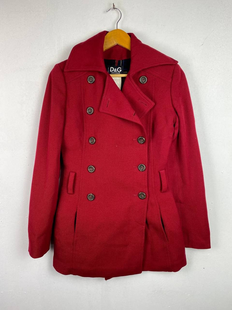 Dolce & Gabbana vintage dolce & gabbana wool jacket flannel lining Size S / US 4 / IT 40 - 1 Thumbnail