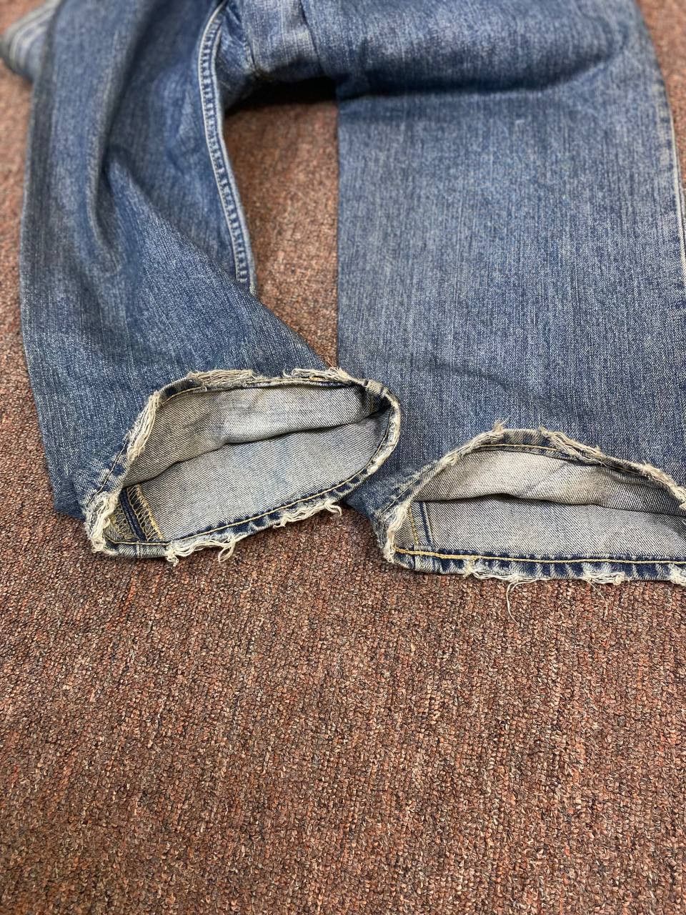 Levi's vintage levis 503 nice faded and distressed design Size US 34 / EU 50 - 8 Thumbnail