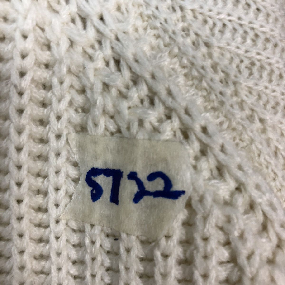 Homespun Knitwear × Japanese Brand Earth Music & Ecology Off White Knitwear #5722 Size US L / EU 52-54 / 3 - 10 Thumbnail