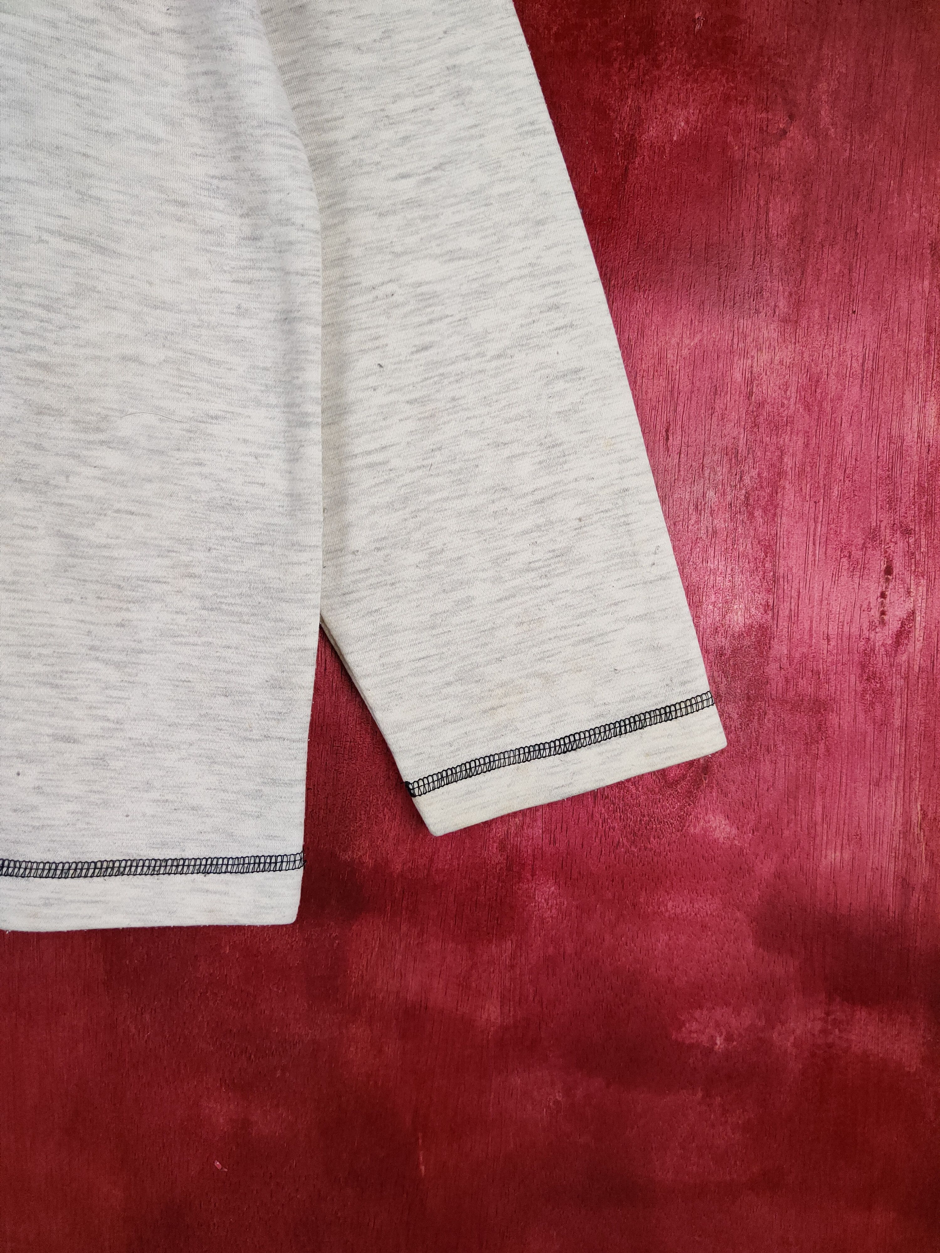 Japanese Brand × Vintage Hop Guy White/Gray Spirit of American Sweatshirt #260B Size US M / EU 48-50 / 2 - 7 Thumbnail