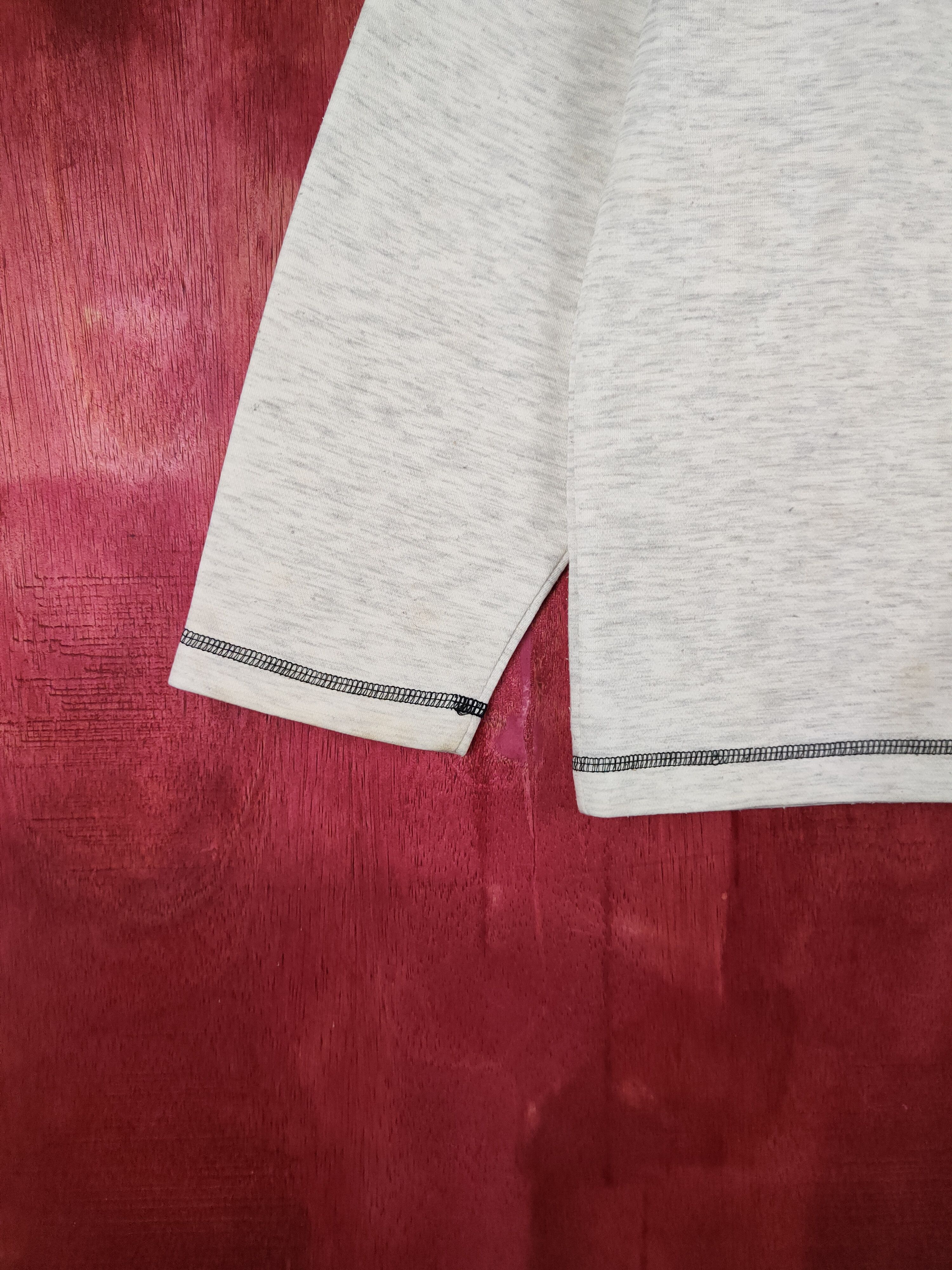 Japanese Brand × Vintage Hop Guy White/Gray Spirit of American Sweatshirt #260B Size US M / EU 48-50 / 2 - 5 Thumbnail
