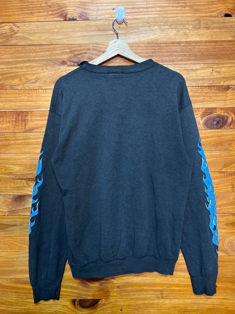 Harley Davidson Vintage 80s Harley Davidson Big Logo Sweatshirts Size US L / EU 52-54 / 3 - 8 Thumbnail