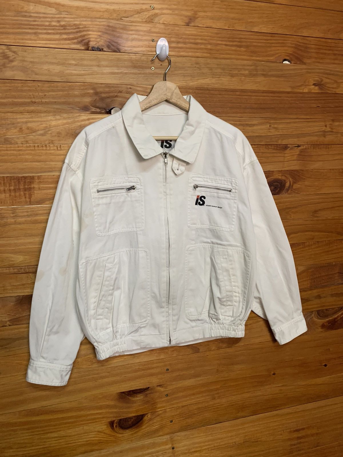 Issey Miyake × Tsumori Chisato Vintage Issey Miyake Tsumori Chisato Design Big Logo Jacket Size US M / EU 48-50 / 2 - 2 Thumbnail