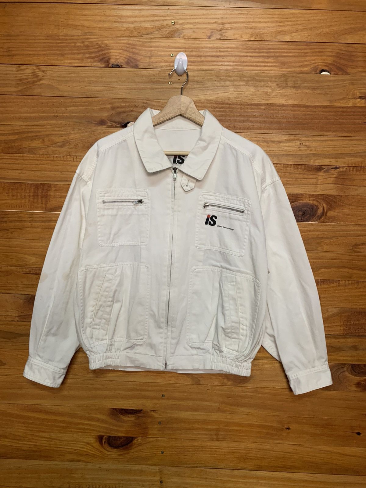 Issey Miyake × Tsumori Chisato Vintage Issey Miyake Tsumori Chisato Design Big Logo Jacket Size US M / EU 48-50 / 2 - 1 Thumbnail