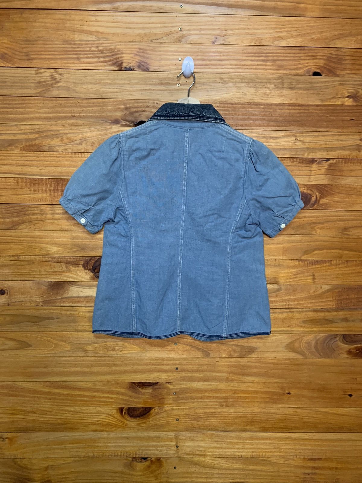Kapital Kapital Short Sleeve Bat Wings Sashiko Jacket Size US S / EU 44-46 / 1 - 5 Thumbnail
