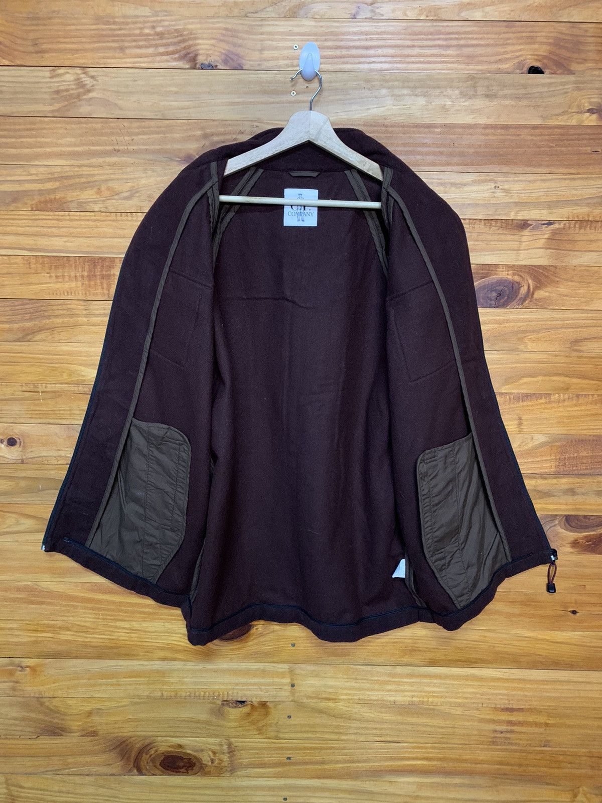 C.P. Company Vintage Cp Company 2 Pockets Wool Zipper Jacket Size US M / EU 48-50 / 2 - 7 Thumbnail