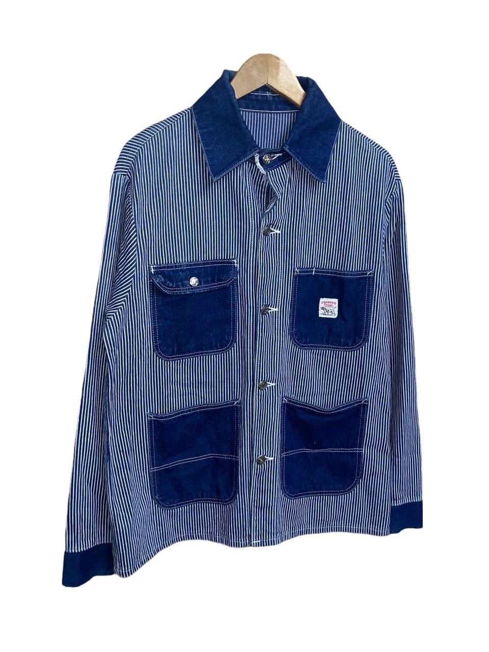 Pointer × Vintage Vintage 80s Pointer Denim wabash Chore Jackets Made In USA Size US M / EU 48-50 / 2 - 5 Thumbnail