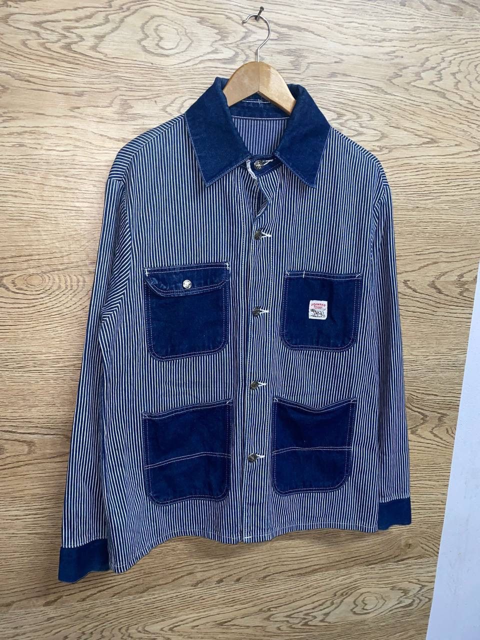 Pointer × Vintage Vintage 80s Pointer Denim wabash Chore Jackets Made In USA Size US M / EU 48-50 / 2 - 9 Thumbnail