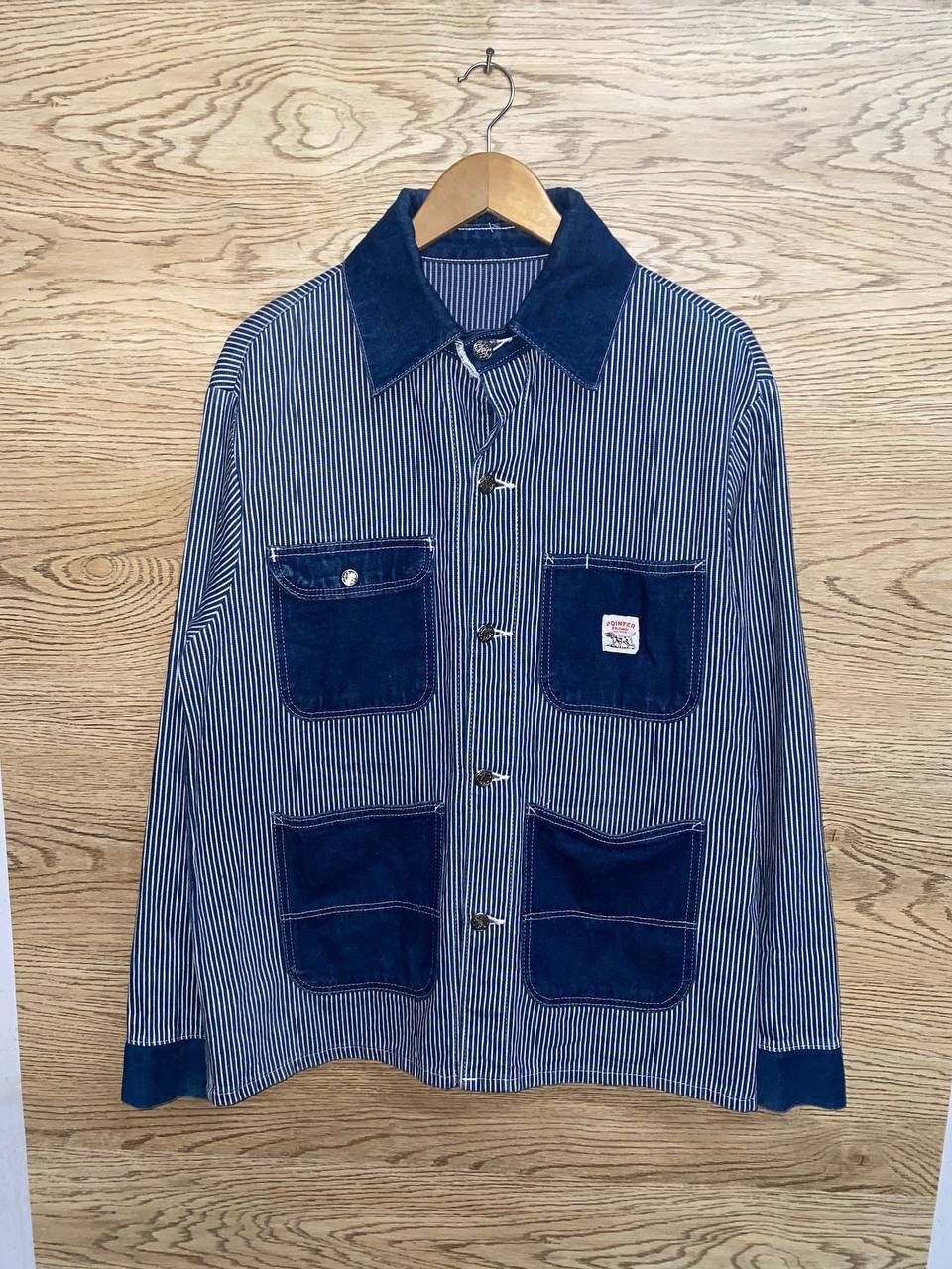 Pointer × Vintage Vintage 80s Pointer Denim wabash Chore Jackets Made In USA Size US M / EU 48-50 / 2 - 7 Thumbnail