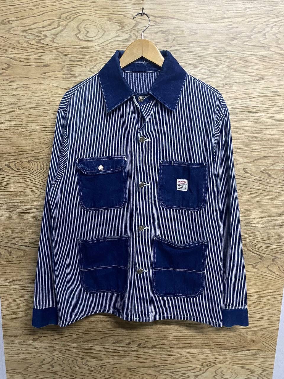 Pointer × Vintage Vintage 80s Pointer Denim wabash Chore Jackets Made In USA Size US M / EU 48-50 / 2 - 6 Thumbnail