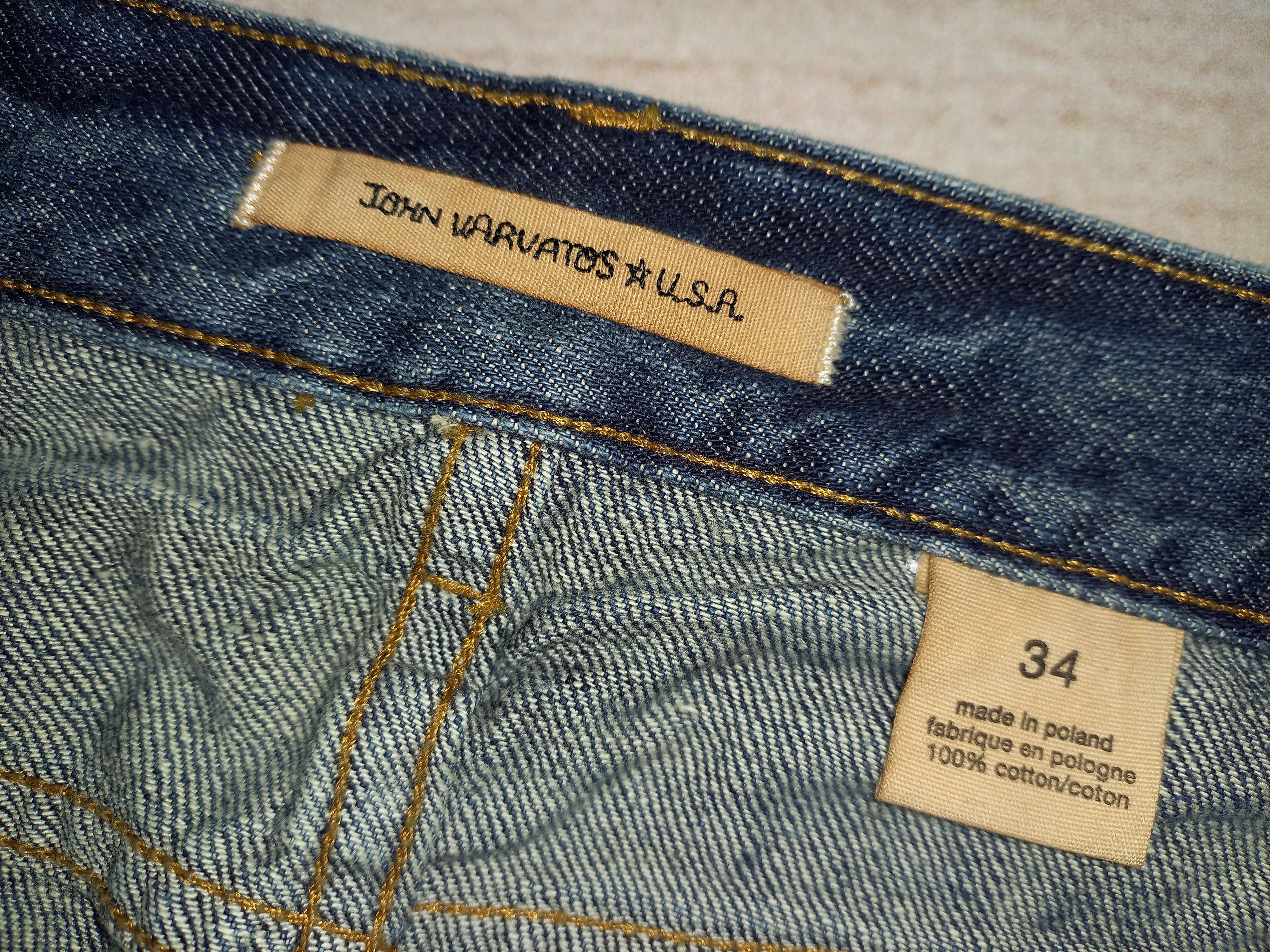 John Varvatos JOHN VARVATOS U.S.A. men's denim pants jeans size 36 Size US 36 / EU 52 - 6 Thumbnail