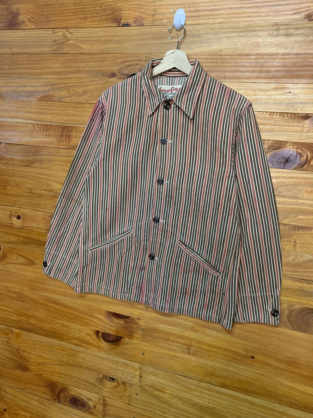 Sugar Cane × Toyo Enterprises Vintage Sugar Canes Wabash Coverall Jacket Size US S / EU 44-46 / 1 - 2 Thumbnail