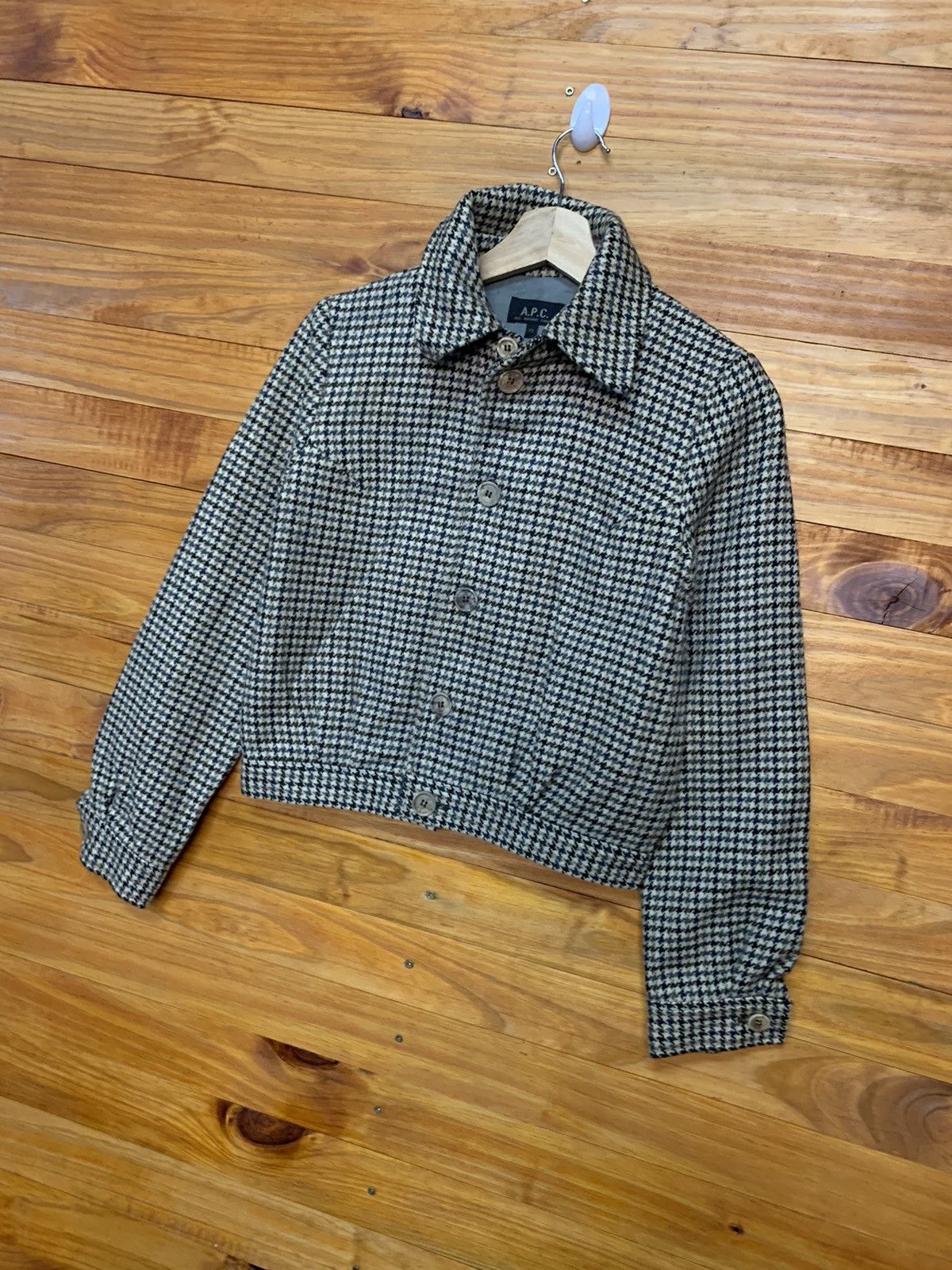 A.P.C. Vintage APC GINGHAM JACKET MADE IN UKRAINE Size US XS / EU 42 / 0 - 2 Thumbnail