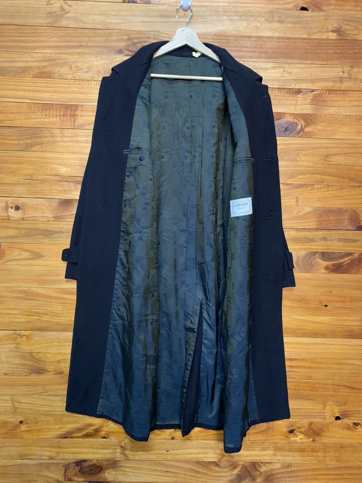 Lanvin Lanvin Lana Wool OverCoat Size US L / EU 52-54 / 3 - 9 Thumbnail
