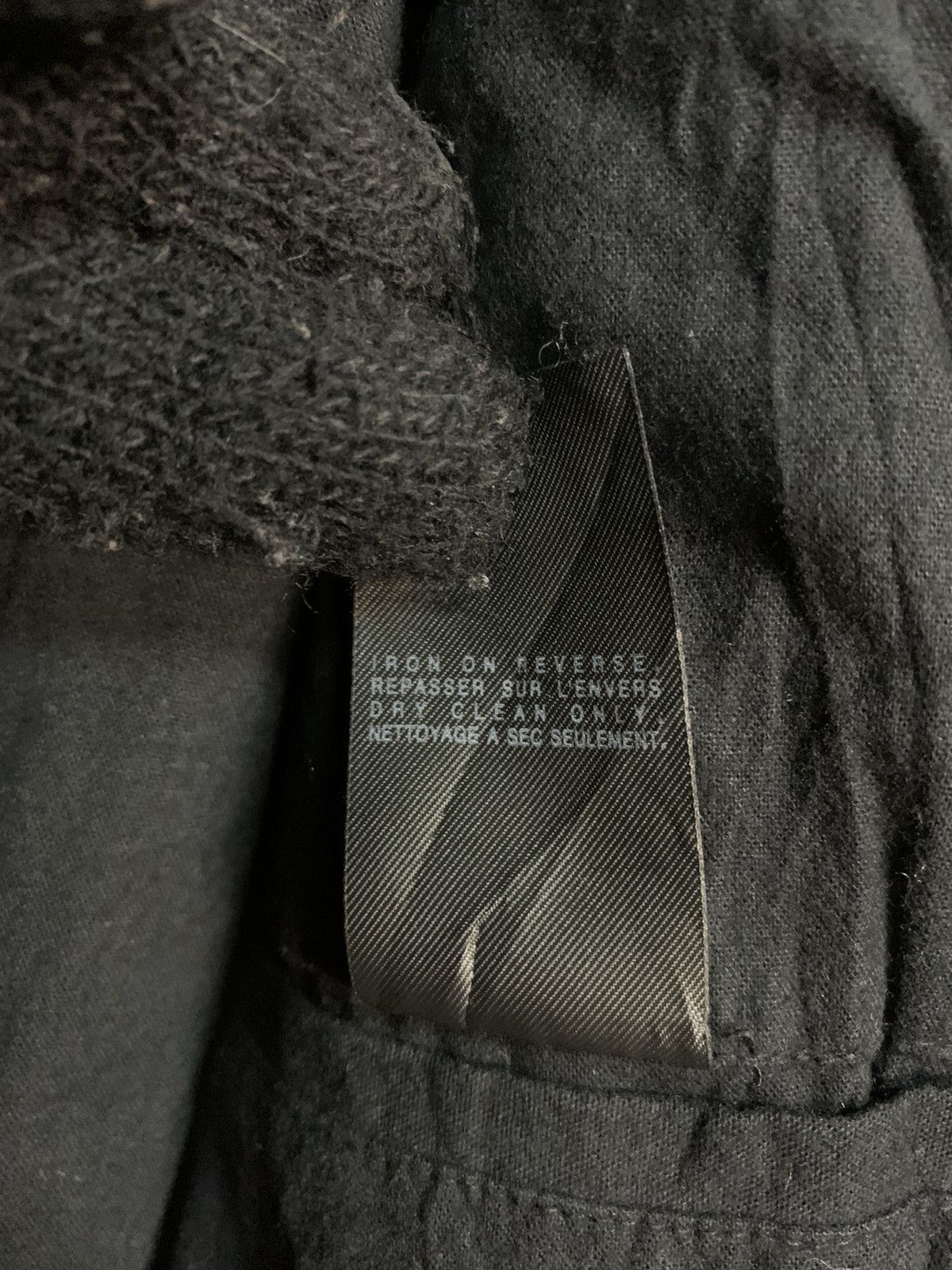 Allsaints All Saint Spital Field Wool Double Collar Biker Jackets Size US XL / EU 56 / 4 - 11 Thumbnail