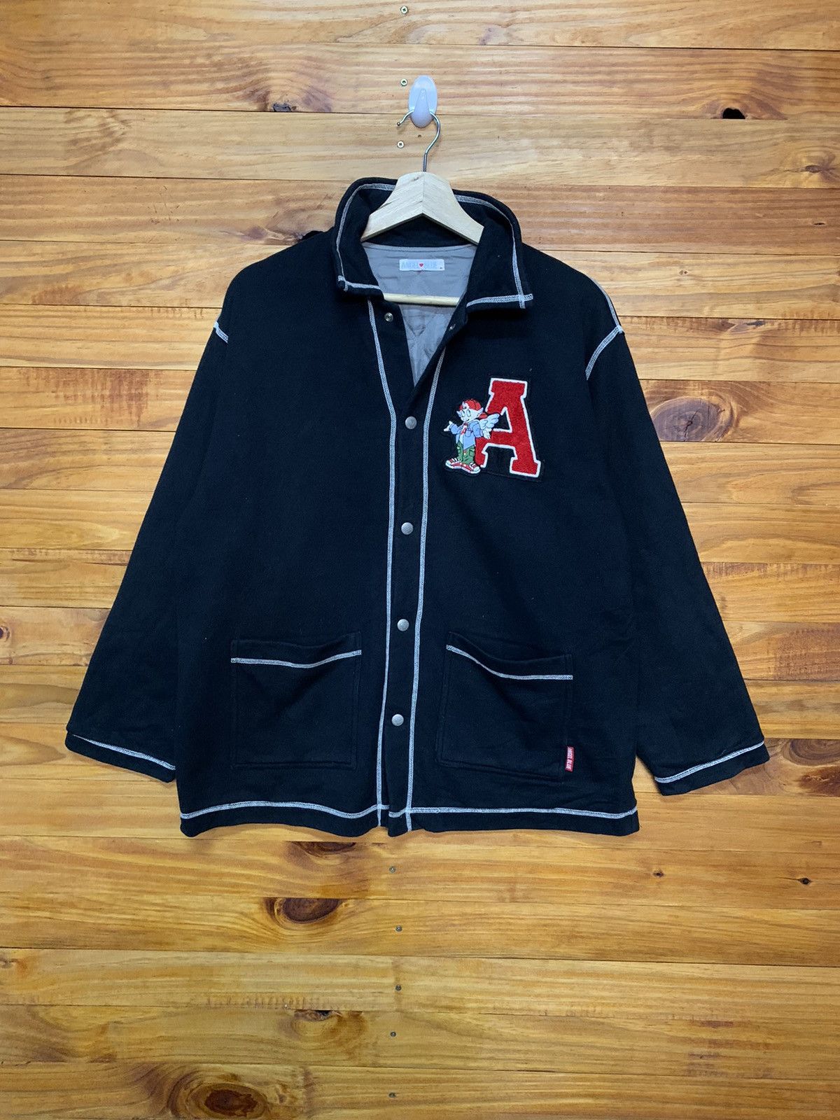 Japanese Brand Vintage Angel Blue Devils Jacket Size US M / EU 48-50 / 2 - 1 Thumbnail