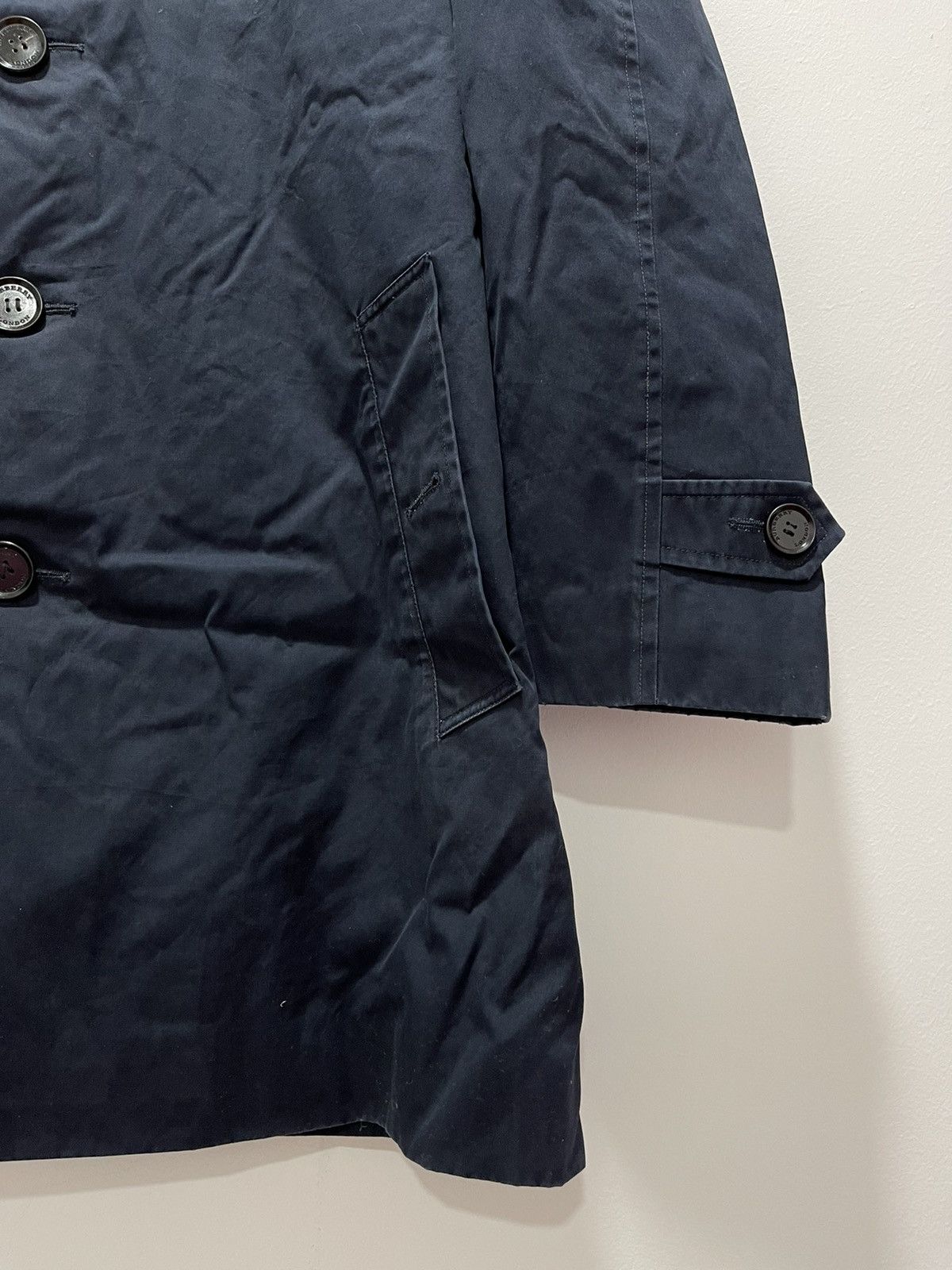 Burberry × Vintage VINTAGE BURBERRY BUTTONNED LONG JACKET Size US S / EU 44-46 / 1 - 2 Thumbnail