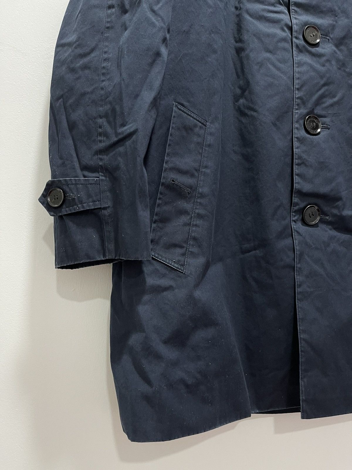 Burberry × Vintage VINTAGE BURBERRY BUTTONNED LONG JACKET Size US S / EU 44-46 / 1 - 3 Thumbnail