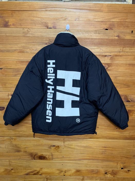 Helly Hansen reversible puffer jacket in blue