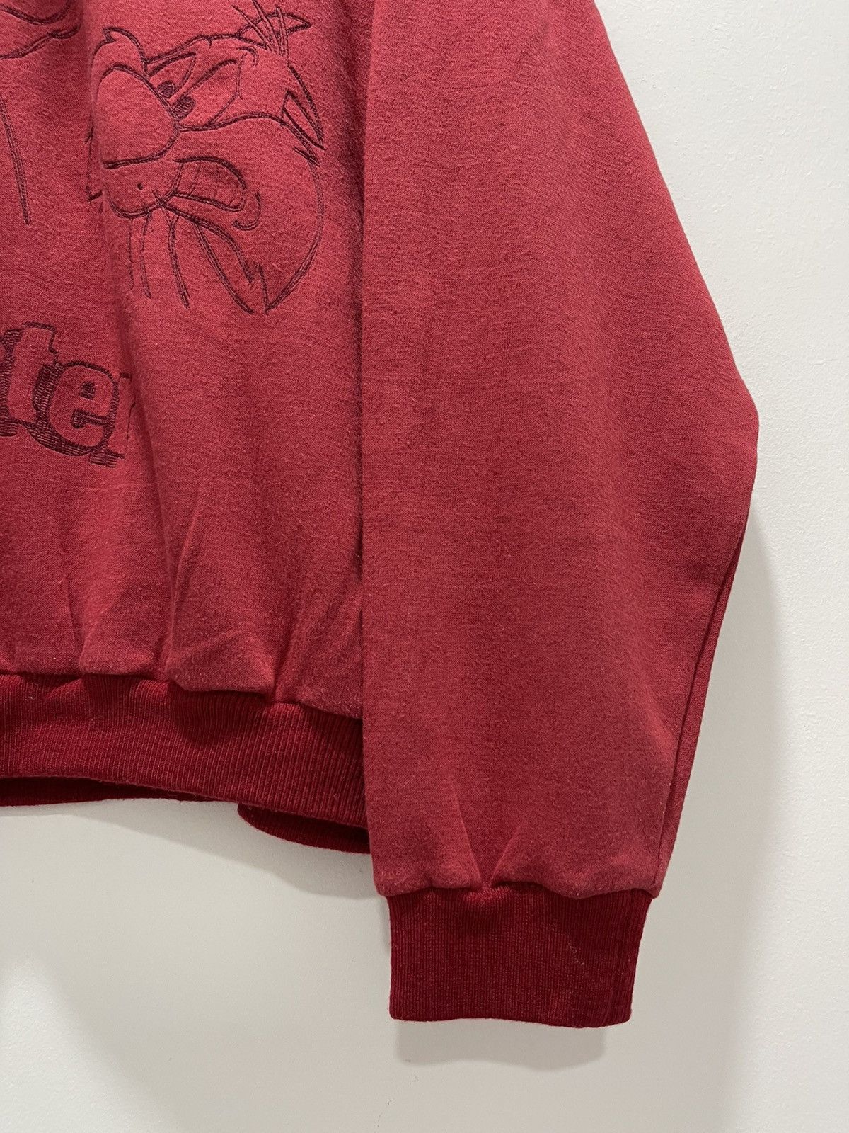 Anime × Cartoon Network × Vintage SYLVESTER JR LOONEY TUNES ART DESIGN HALF ZIP SWEATSHIRT Size US L / EU 52-54 / 3 - 3 Thumbnail