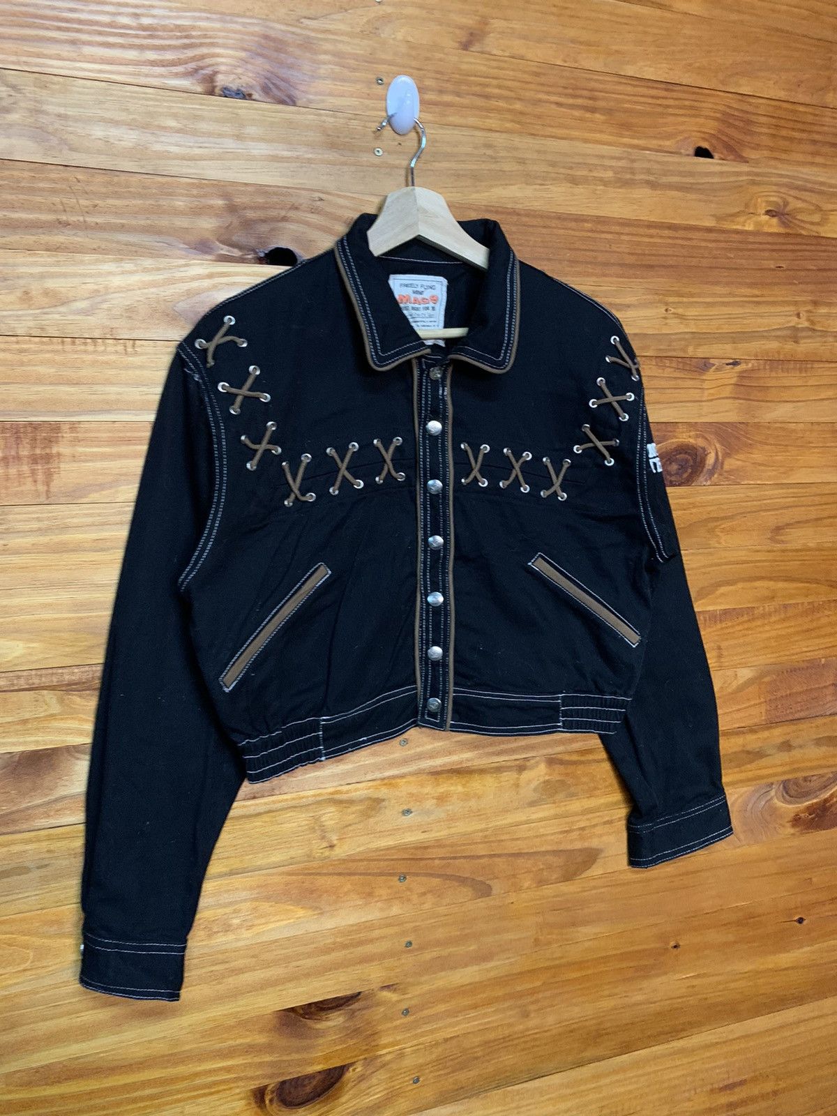Vintage Vintage Mag 9 Western Crop Snap Button Jacket Size US M / EU 48-50 / 2 - 3 Thumbnail