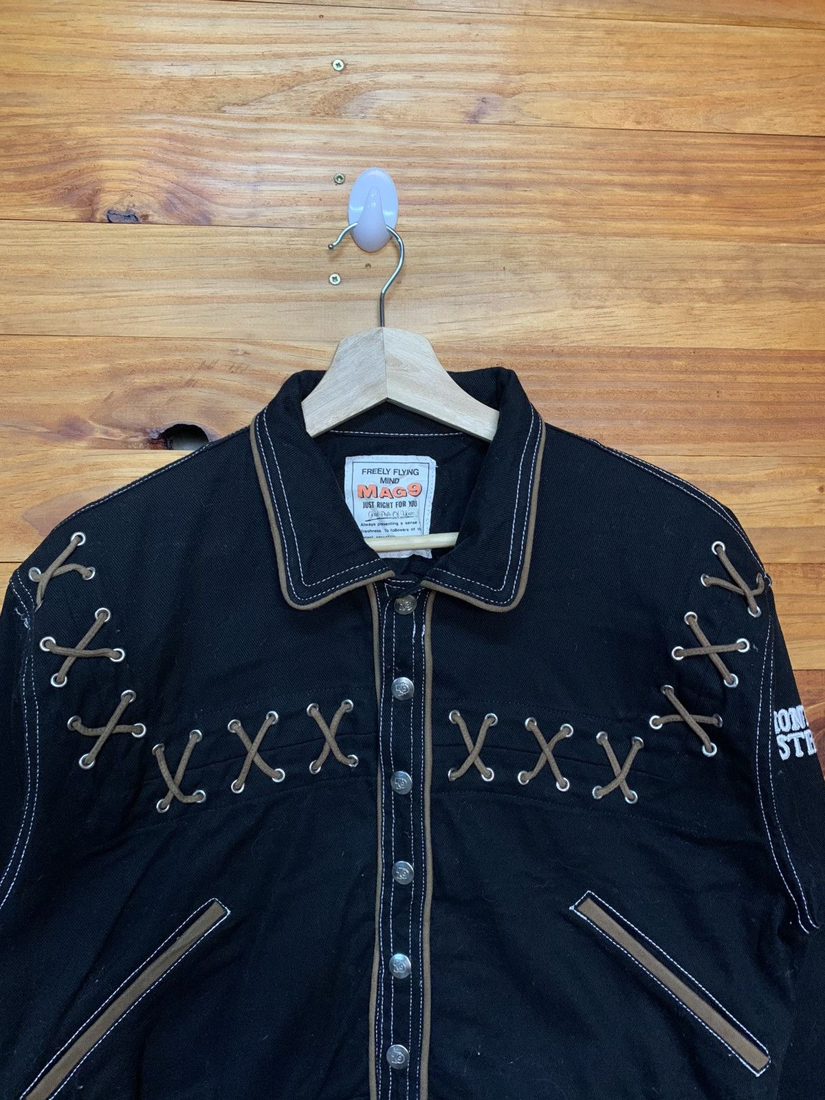 Vintage Vintage Mag 9 Western Crop Snap Button Jacket Size US M / EU 48-50 / 2 - 4 Thumbnail