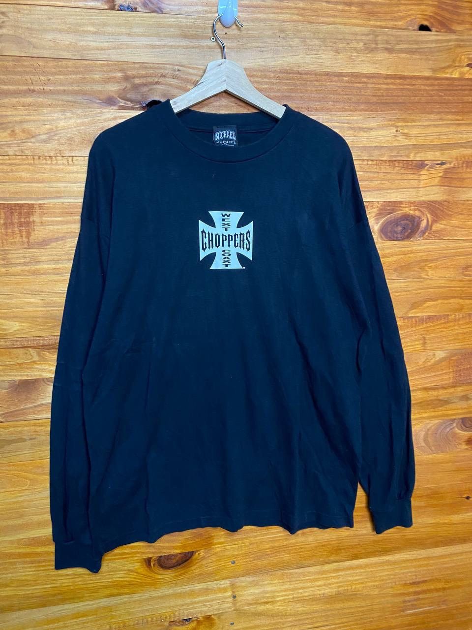 West Coast Choppers West Coast Choppers Big Logo Long Sleeves Shirt Size US XL / EU 56 / 4 - 6 Thumbnail