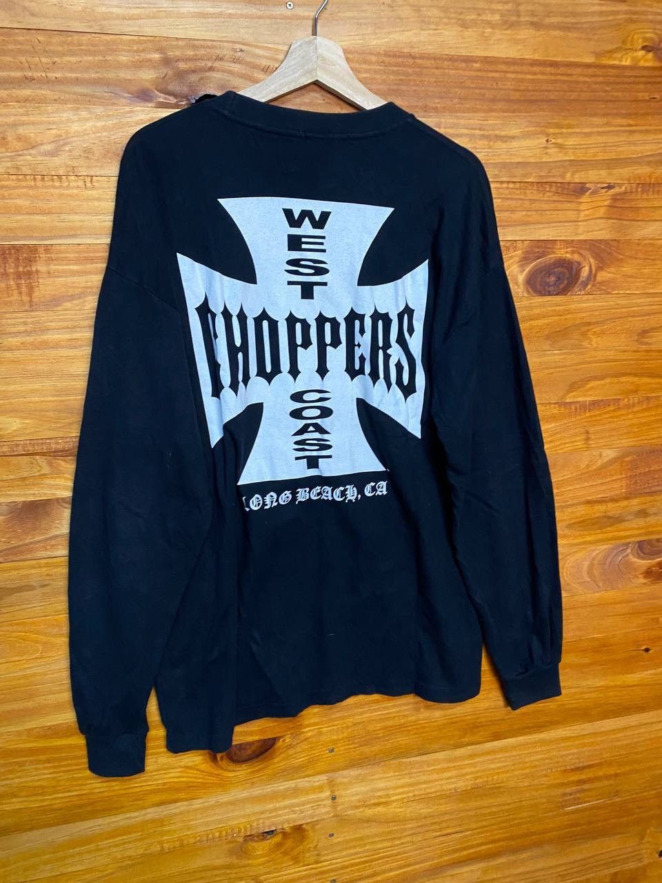 West Coast Choppers West Coast Choppers Big Logo Long Sleeves Shirt Size US XL / EU 56 / 4 - 3 Thumbnail