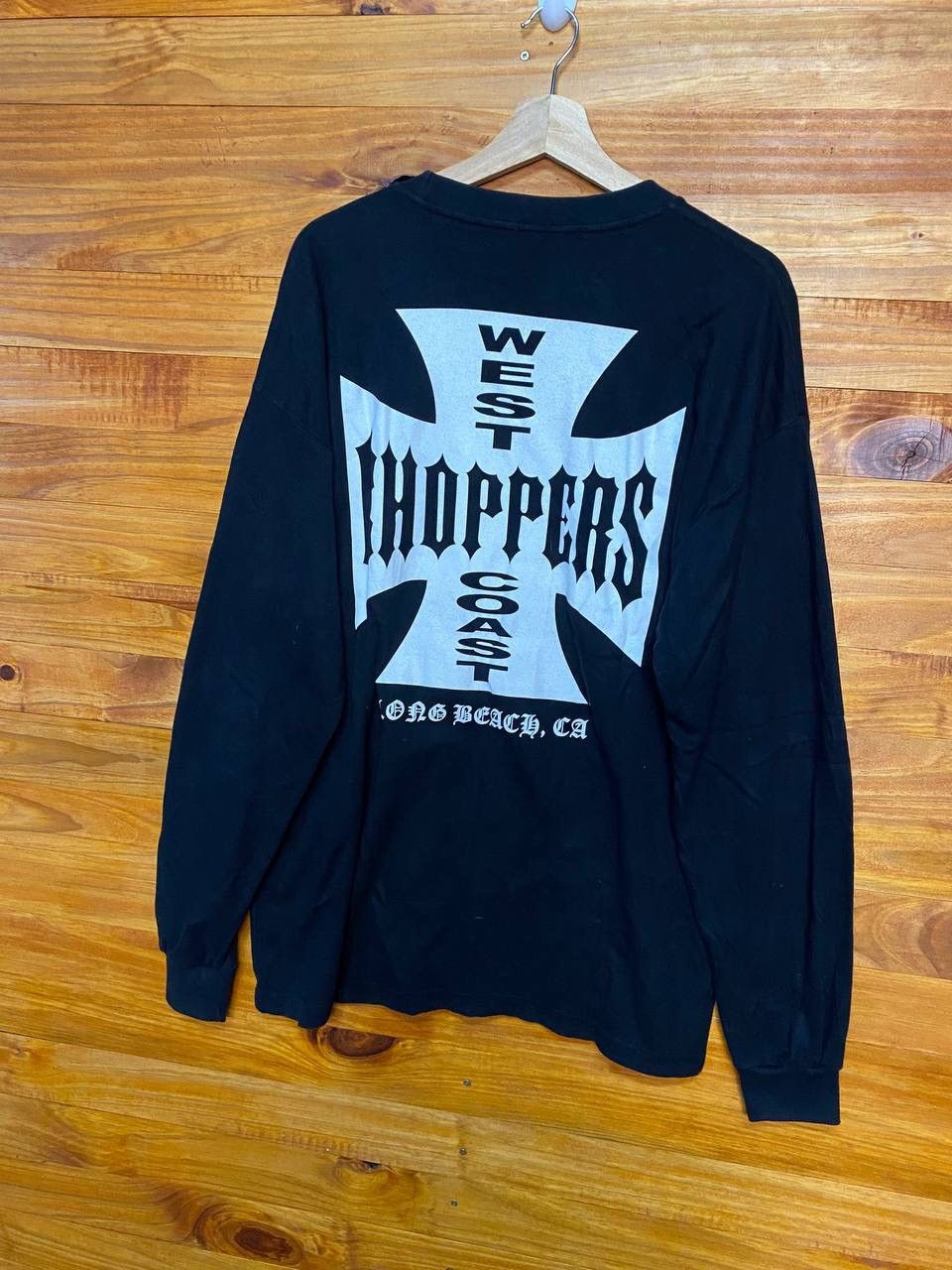 West Coast Choppers West Coast Choppers Big Logo Long Sleeves Shirt Size US XL / EU 56 / 4 - 2 Thumbnail