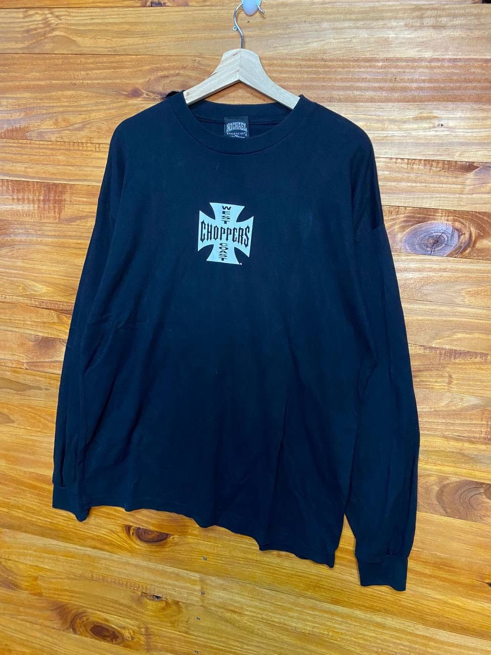 West Coast Choppers West Coast Choppers Big Logo Long Sleeves Shirt Size US XL / EU 56 / 4 - 5 Thumbnail