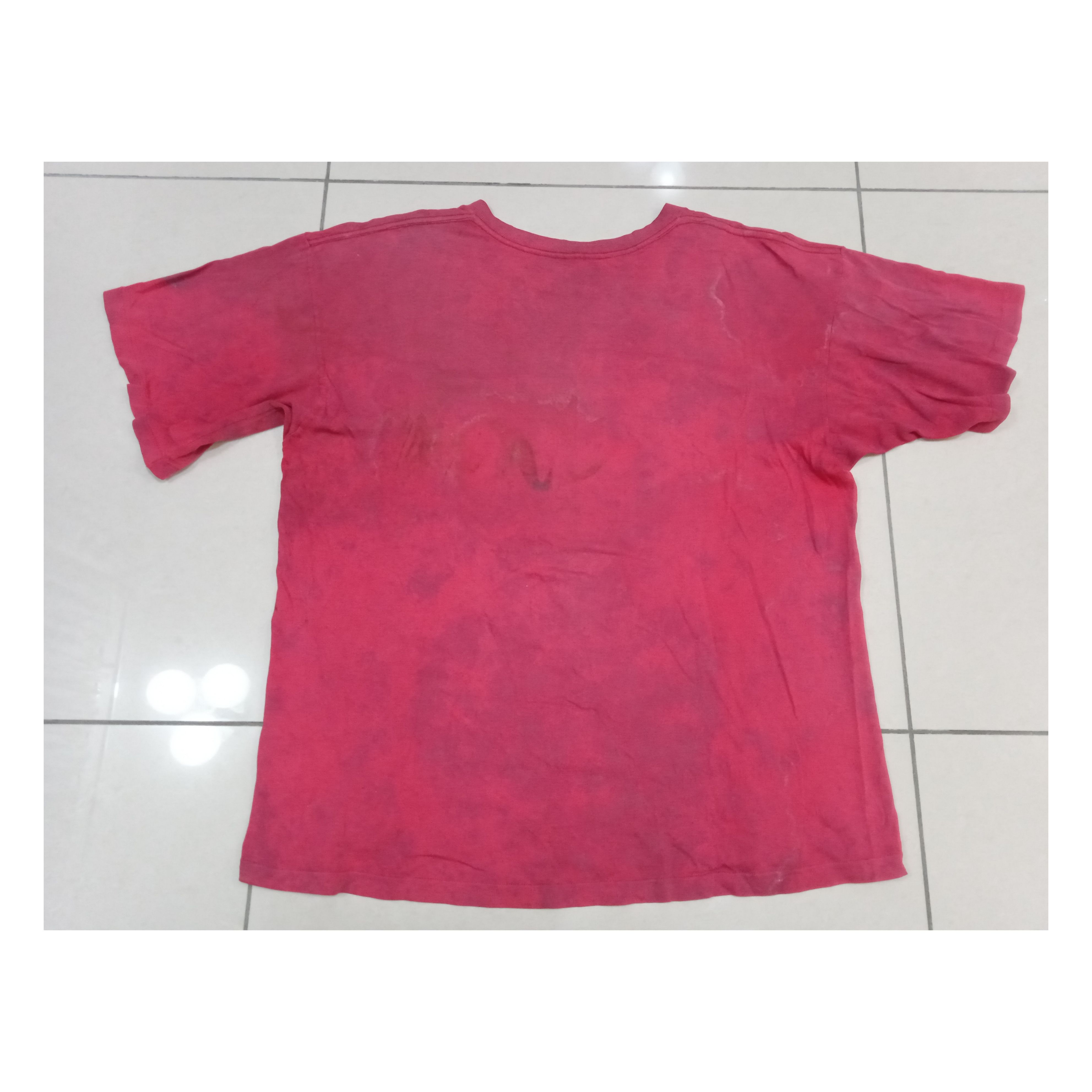 Vintage Thrashed Grey Tag Nike Michael Jordan 90s T-Shirt Size US XL / EU 56 / 4 - 2 Thumbnail