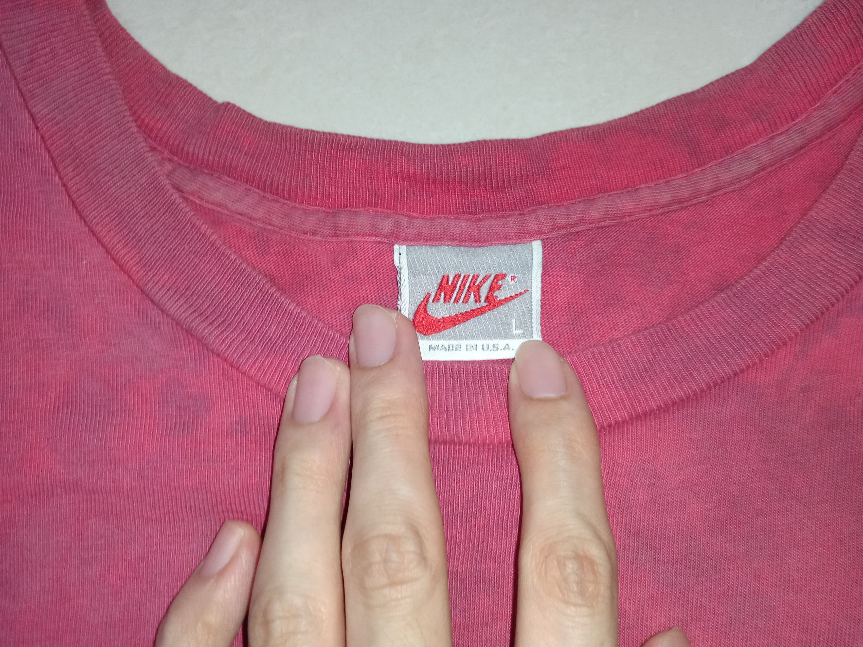 Vintage Thrashed Grey Tag Nike Michael Jordan 90s T-Shirt Size US XL / EU 56 / 4 - 3 Thumbnail