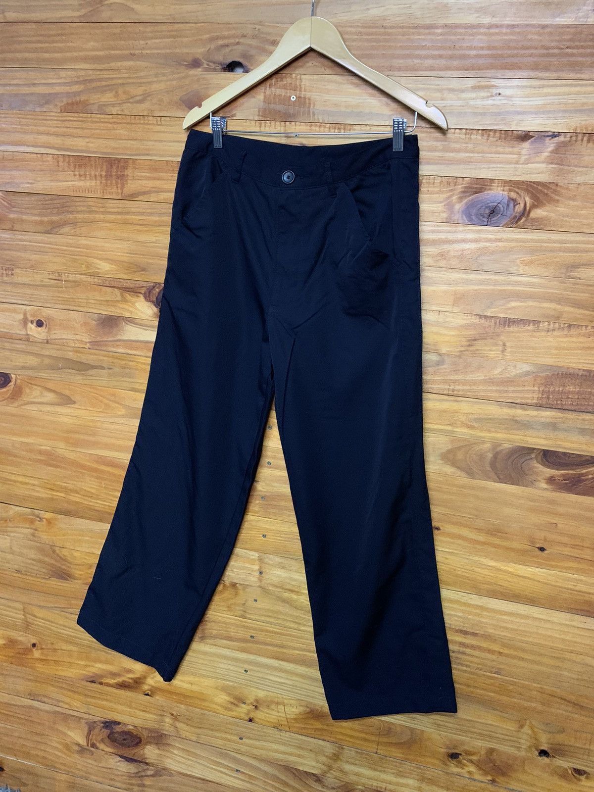 Comme des Garcons Homme Plus Vintage AD1998 CDG Homme Plus Wool Laine Black Size US 30 / EU 46 - 2 Thumbnail